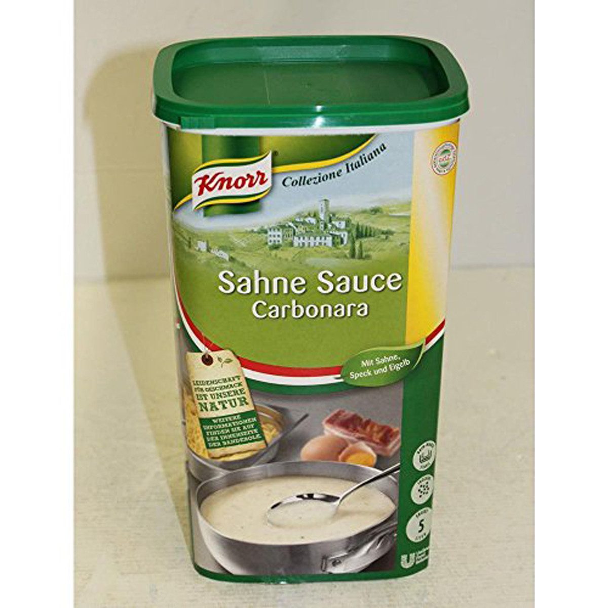 Knorr Saucen, Knorr Carbonara Sauce Premium Qualität Großpackung für Gastro 1000g
