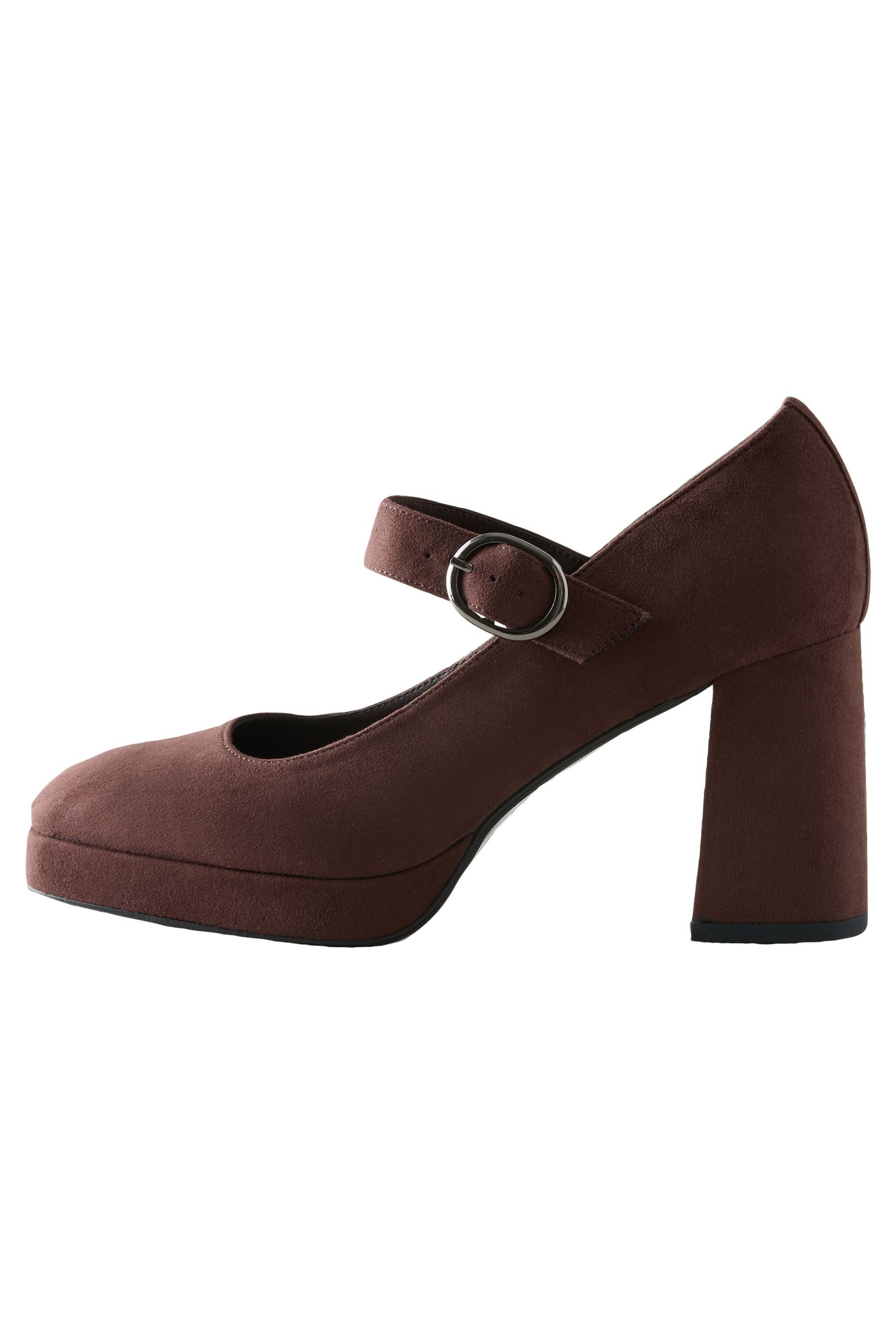 Next Forever Comfort® Mary Jane-Brogues, Blockabsatz Mary-Jane-Schuhe (1-tlg)