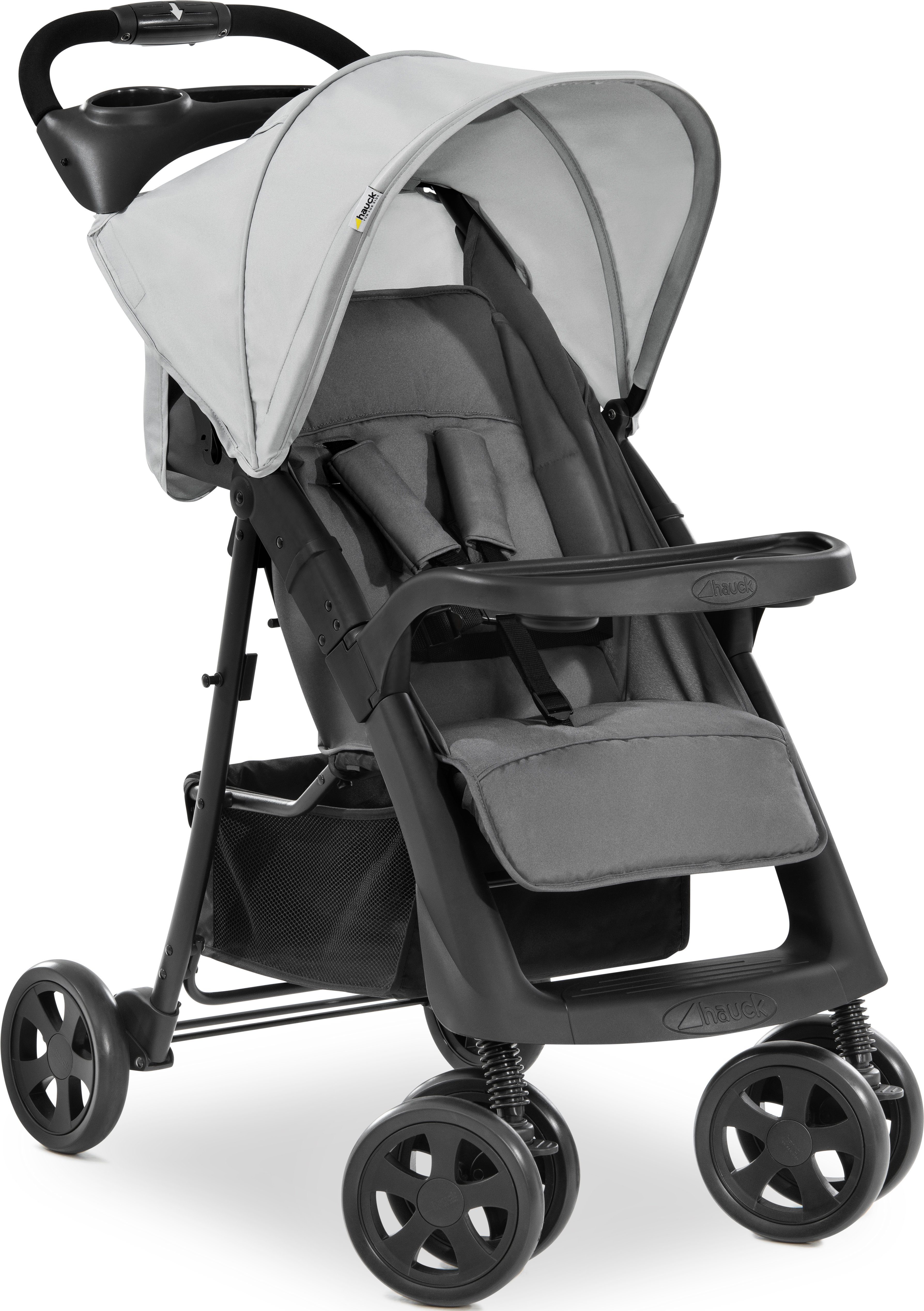 Hauck Kinder-Buggy »Shopper Neo II, grey«, mit schwenk- und feststellbaren  Vorderrädern; online kaufen | OTTO