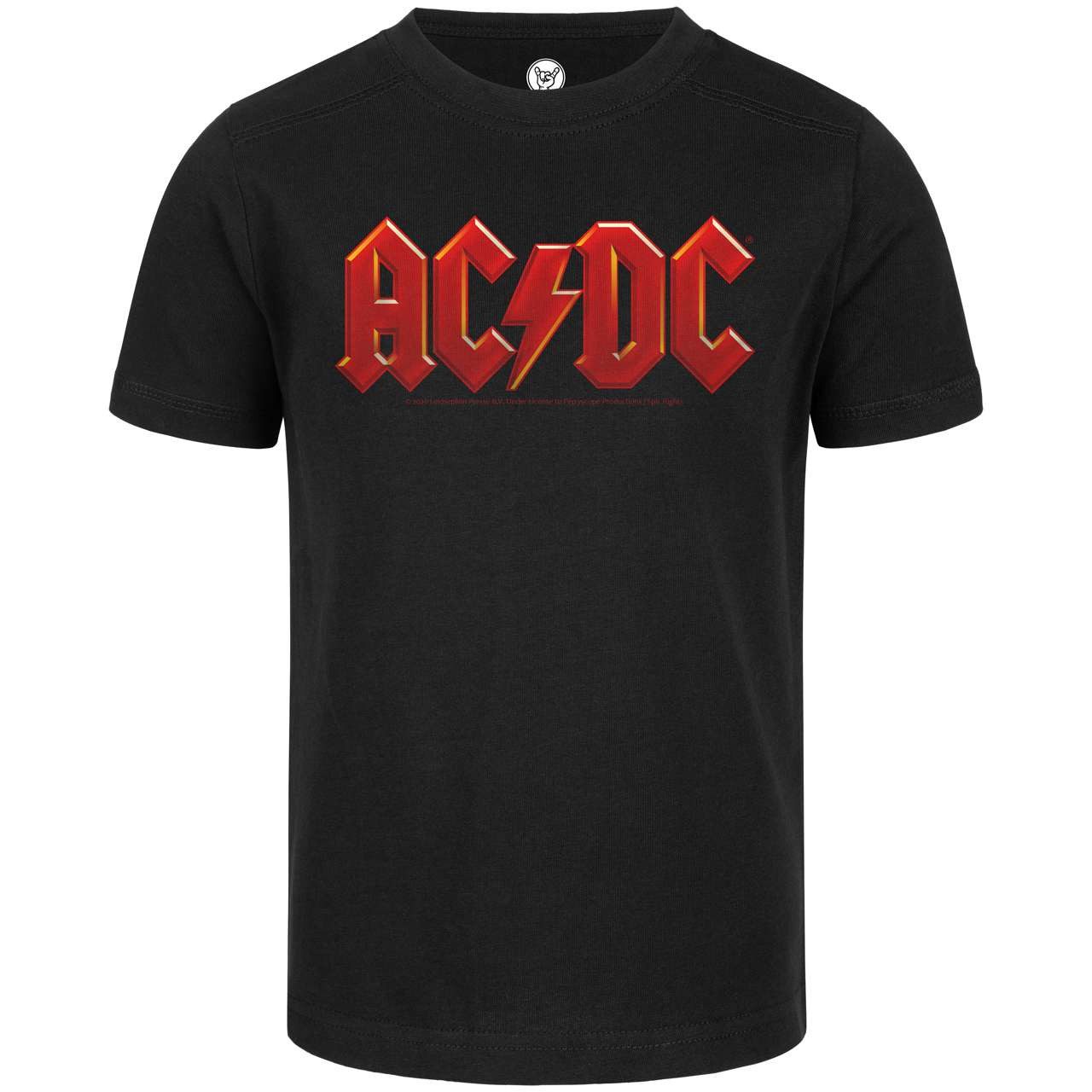T-Shirt mit AC/DC (Logo) Druck für Kinder