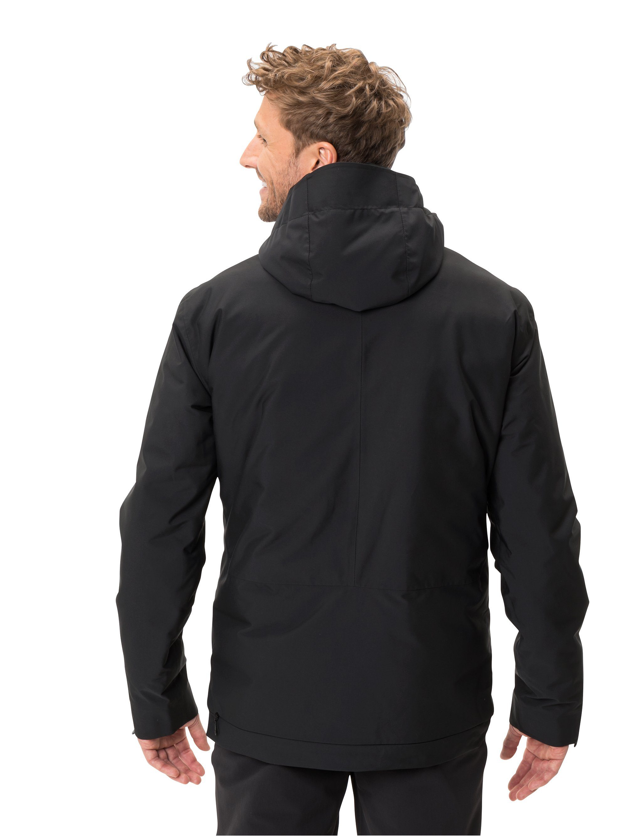 black VAUDE (1-St) Klimaneutral Outdoorjacke Men's Jacket Rain Cyclist kompensiert Warm