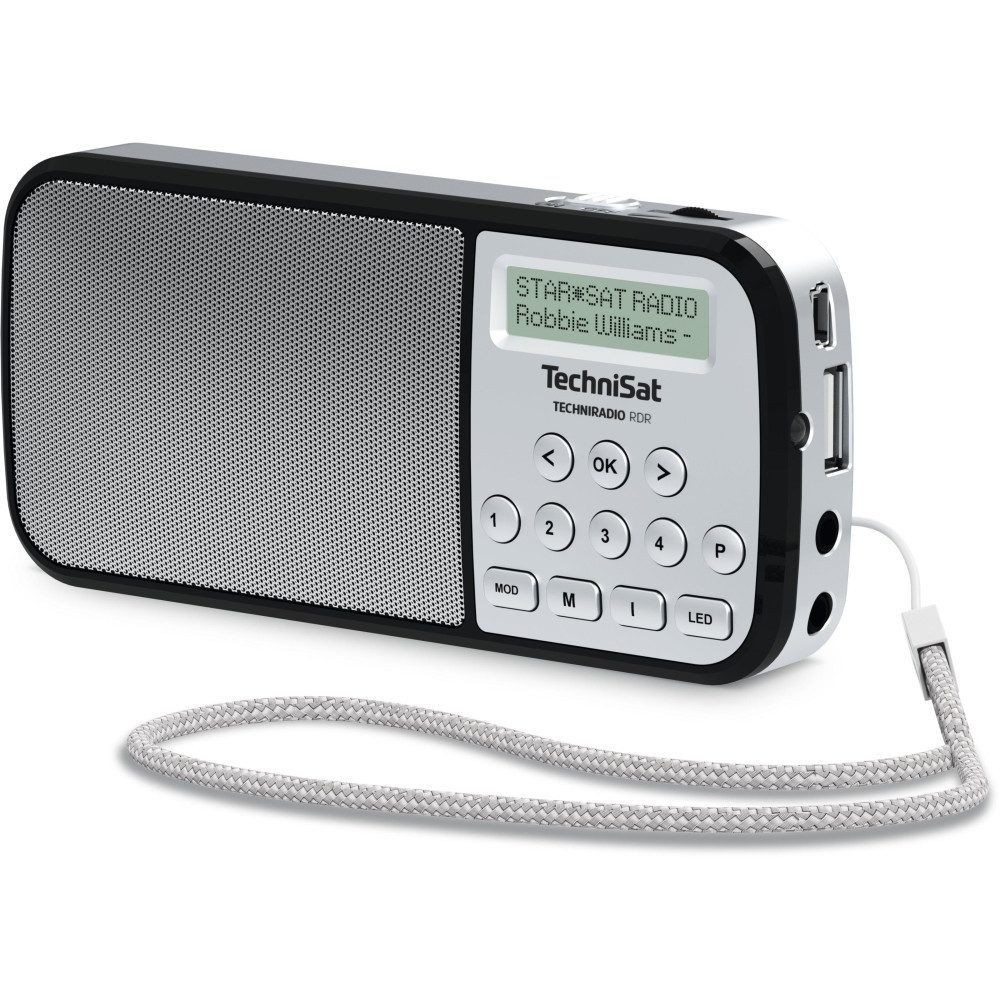 TechniSat Techniradio RDR silber Taschenradio UKW-Radio