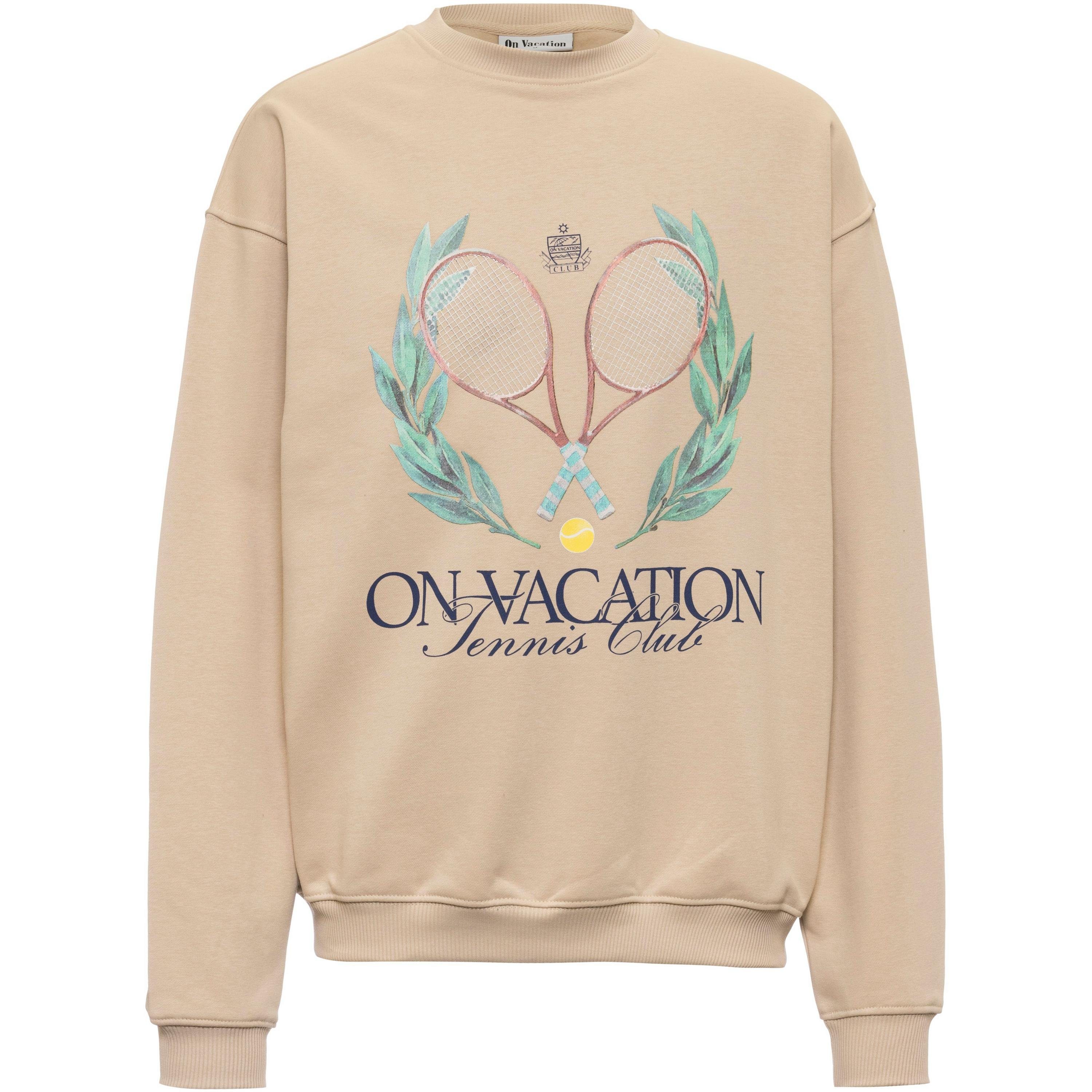 On Vacation Club Sweater Tennis