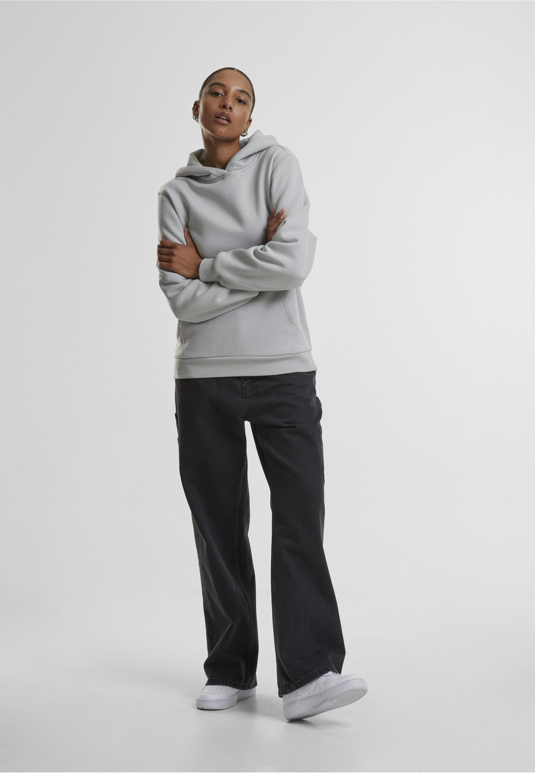 URBAN CLASSICS Kapuzenpullover Urban Classics Ladies Fluffy Hoody (1-tlg)