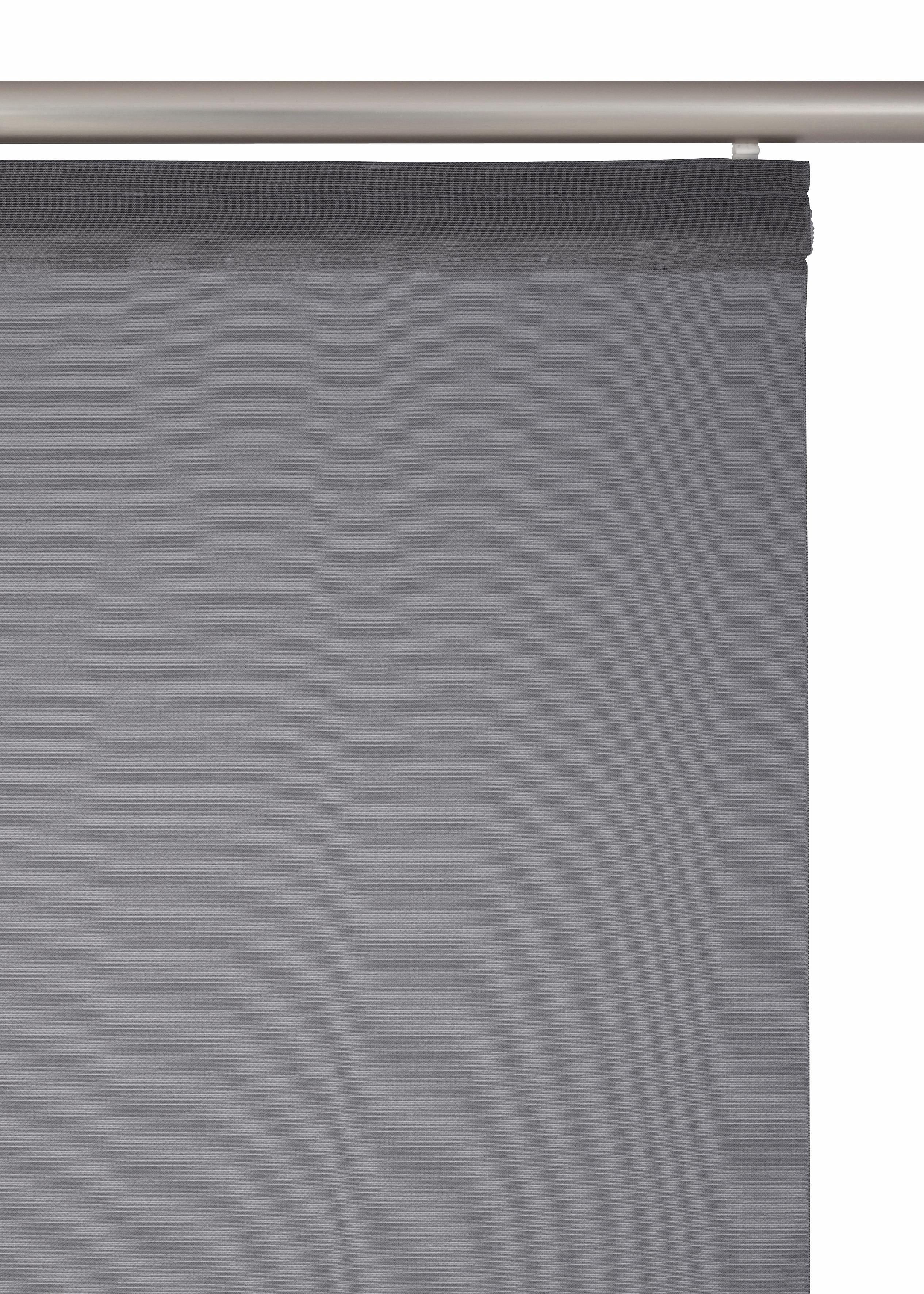 Neutex for you! Schiebegardine Galena Uni, 1 Stück, Klettband, halbtransparent (1 St), Klettband, halbtransparent, inkl. Befestigungszubehör, Breite: 57 cm – Bild 5 von 5