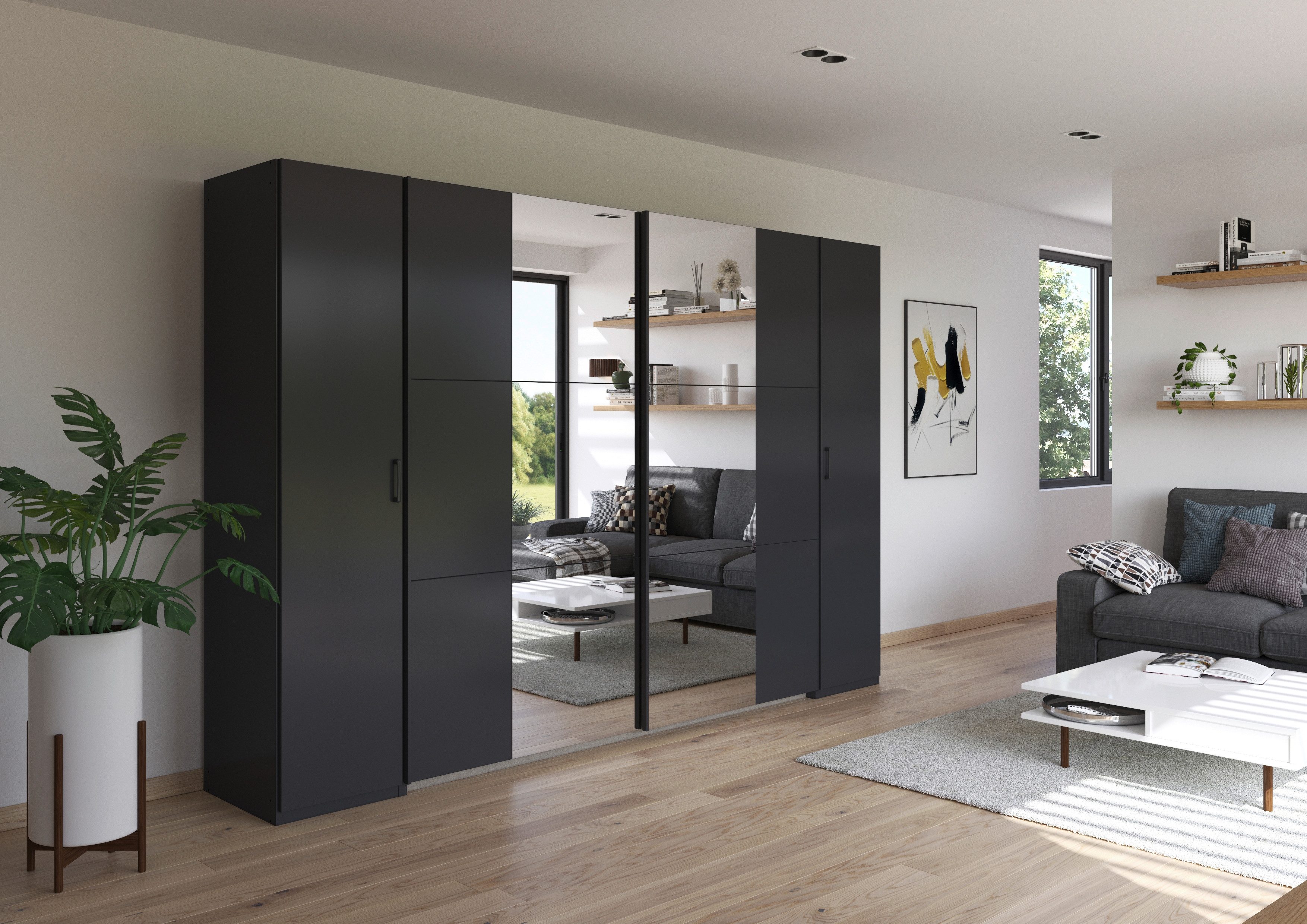 rauch Schwebetürenschrank Kleiderschrank Drehtürenschrank Schrank Garderobe günstig online kaufen