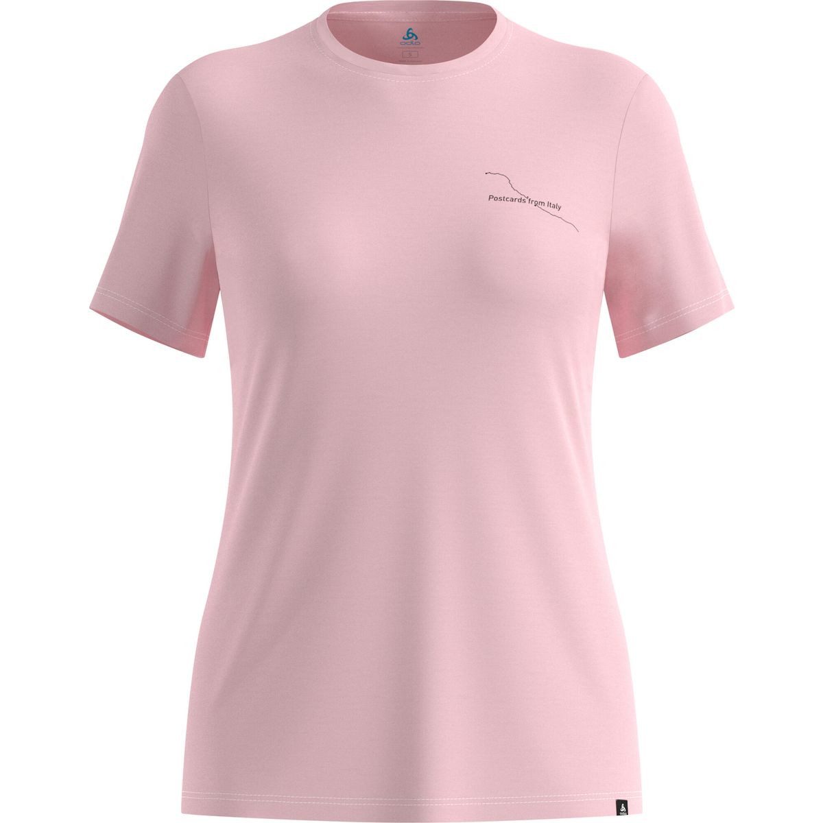 Odlo Kurzarmshirt The Ascent Merino 160 Collective Voices Short-sleeve T-shirt Komfortables T-Shirt aus Merinowolle mit natürlicher Kühlung, ideal