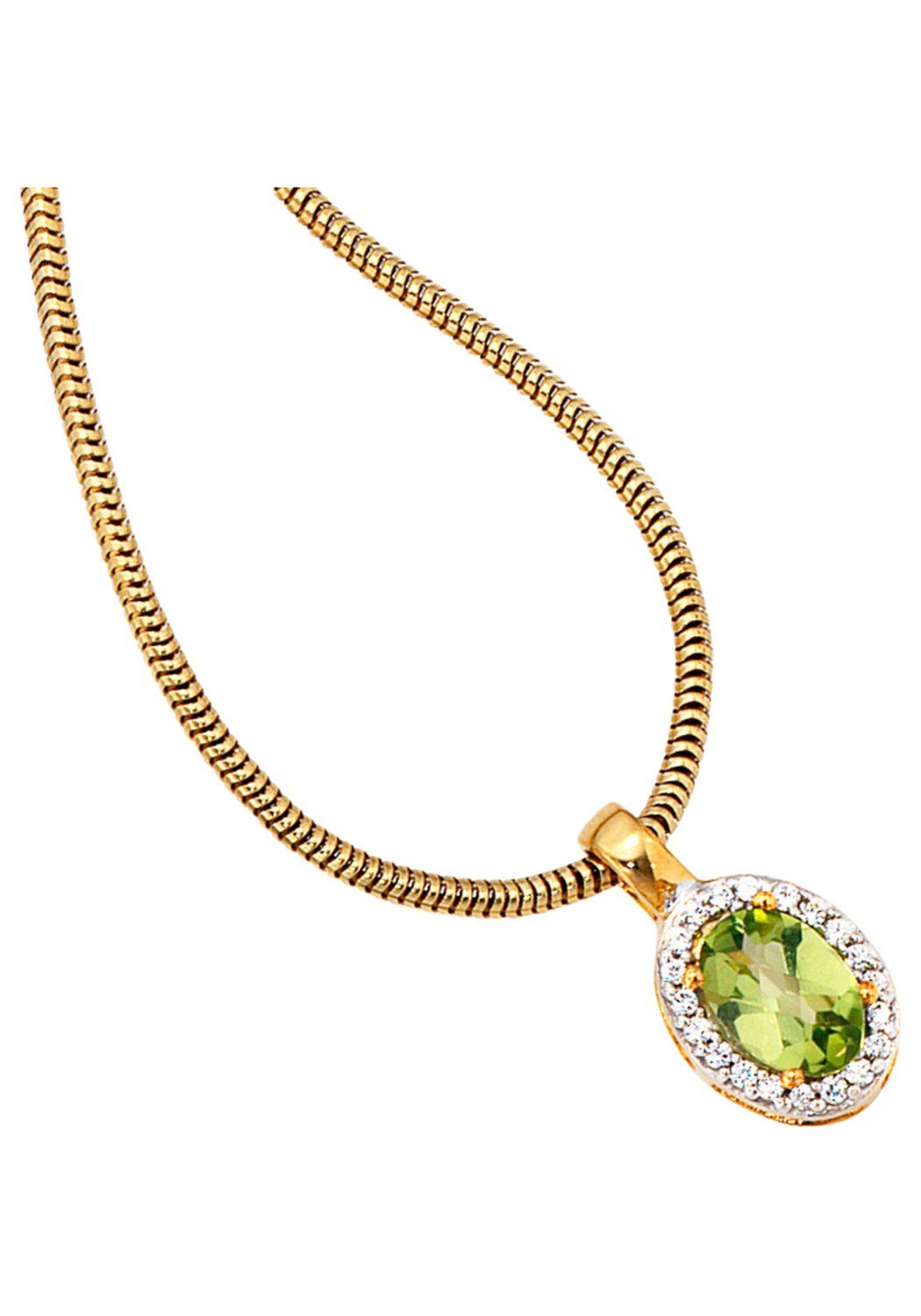 JOBO Kettenanhänger Anhänger oval, 585...