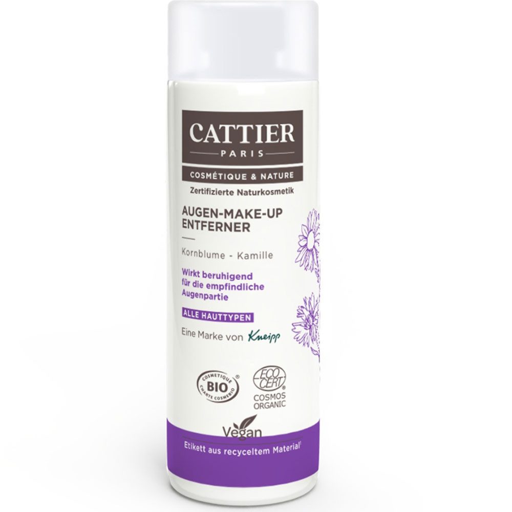 Cattier Paris Gesichtspflege Augen Make Up Entferner, 150 ml