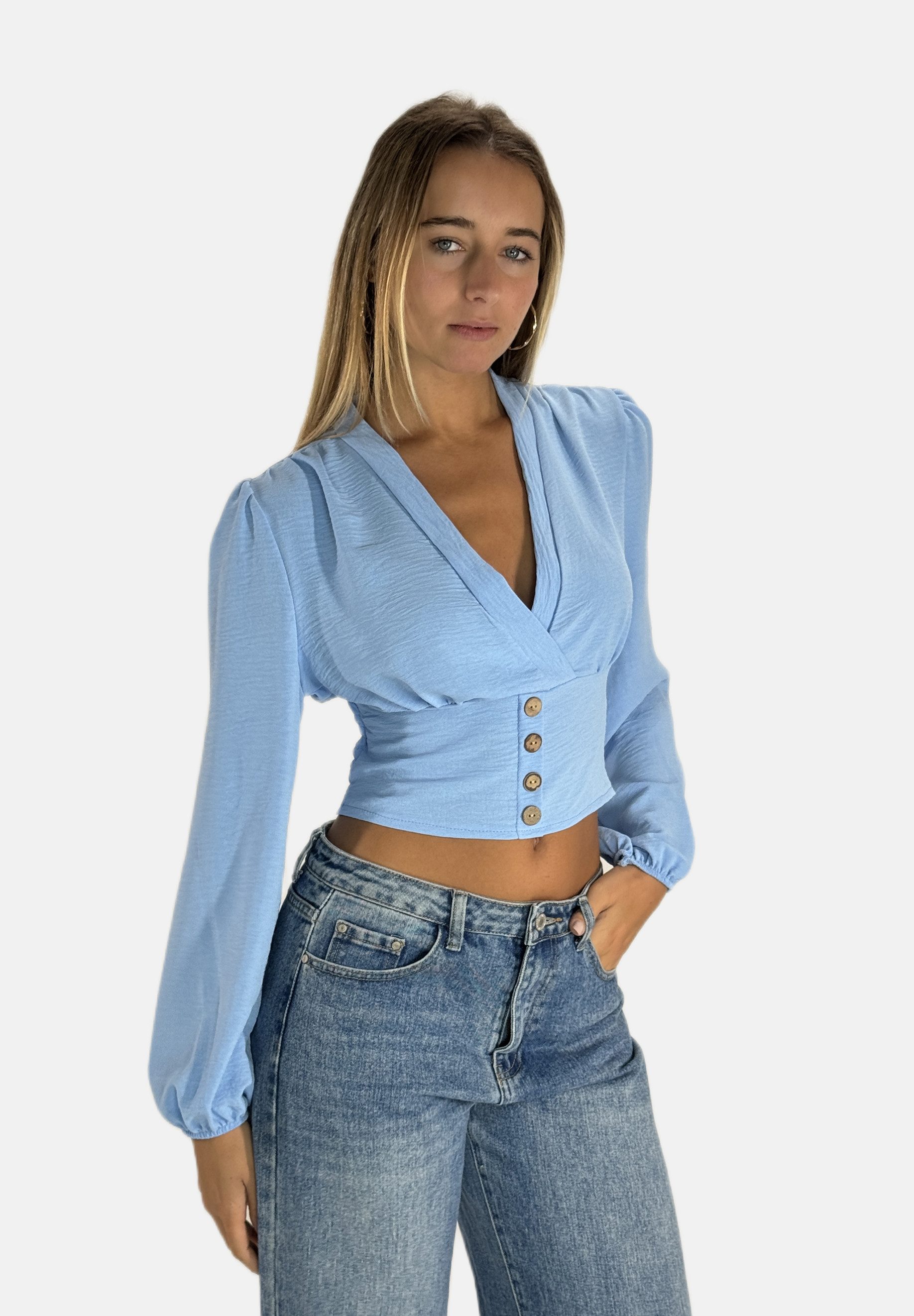 Elara Blusentop Damen Oberteil (1-tlg) günstig online kaufen