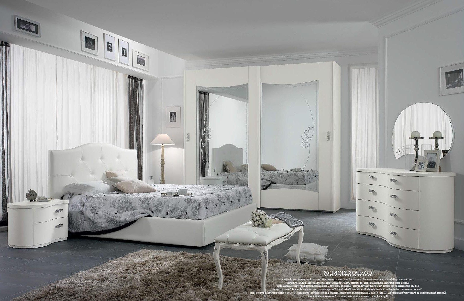 Xlmoebel Polsterbett Luxuriöses Doppelbett aus Holz im Art-déco-Stil (Doppelbett, 1-tlg., Bett), Hergestellt in Italy