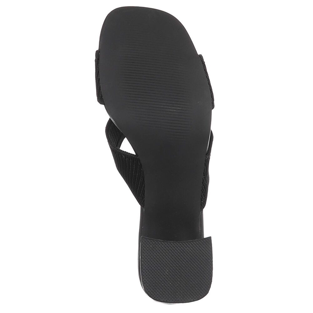 Ital-Design Damen Sandaletten mit Blockabsatz und Riemen Pantolette (91742710) Blockabsatz Sandalen & Sandaletten in Schwarz