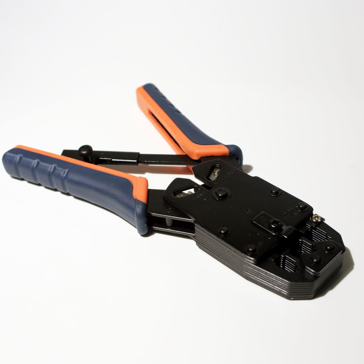 fixPOINT Crimpzange Crimpzange für RJ10 / RJ11 / RJ12 / RJ45