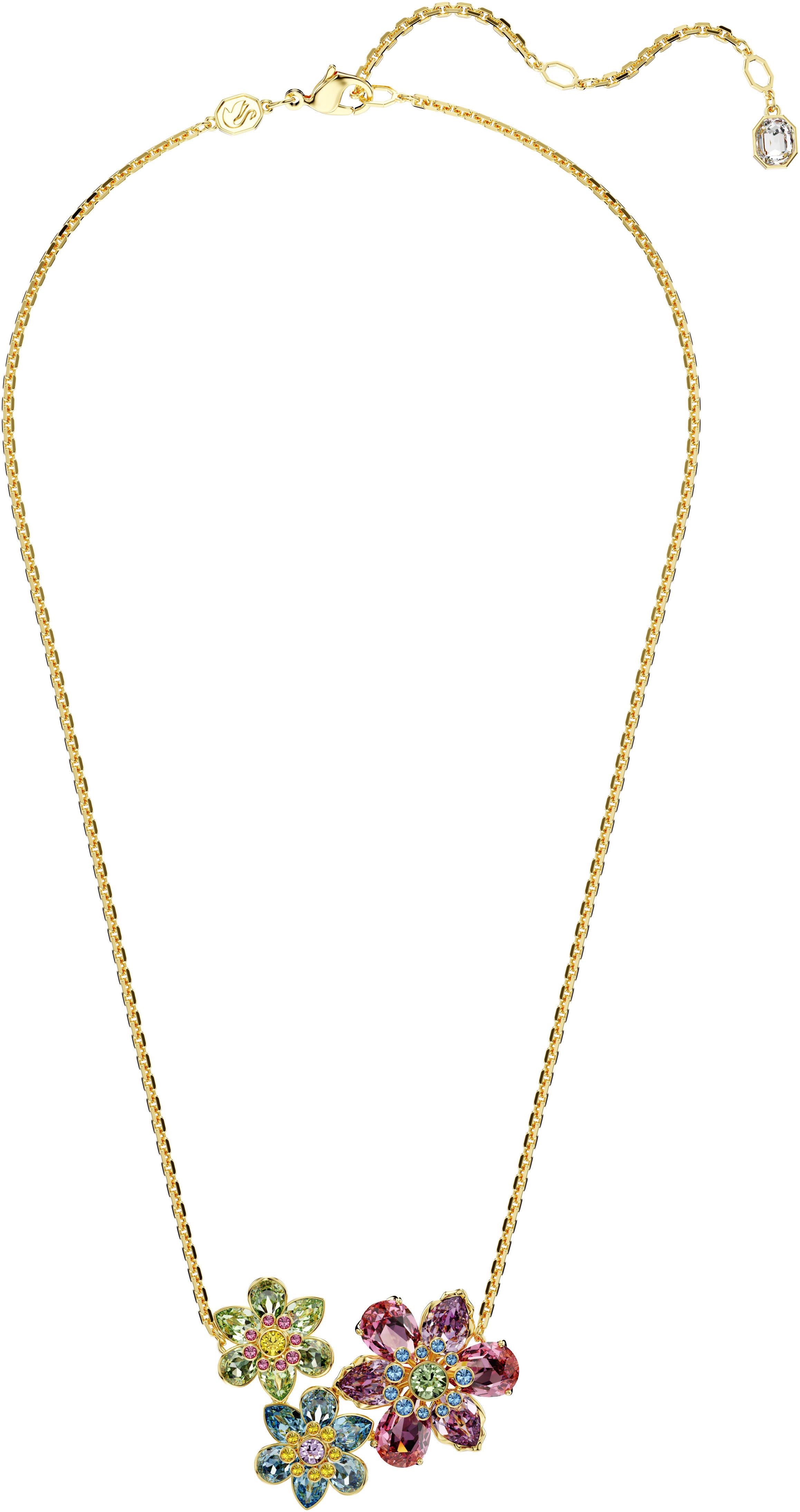 Swarovski Kette mit Anhänger Schmuck Geschenk Idyllia Anhänger Blume, mit S günstig online kaufen