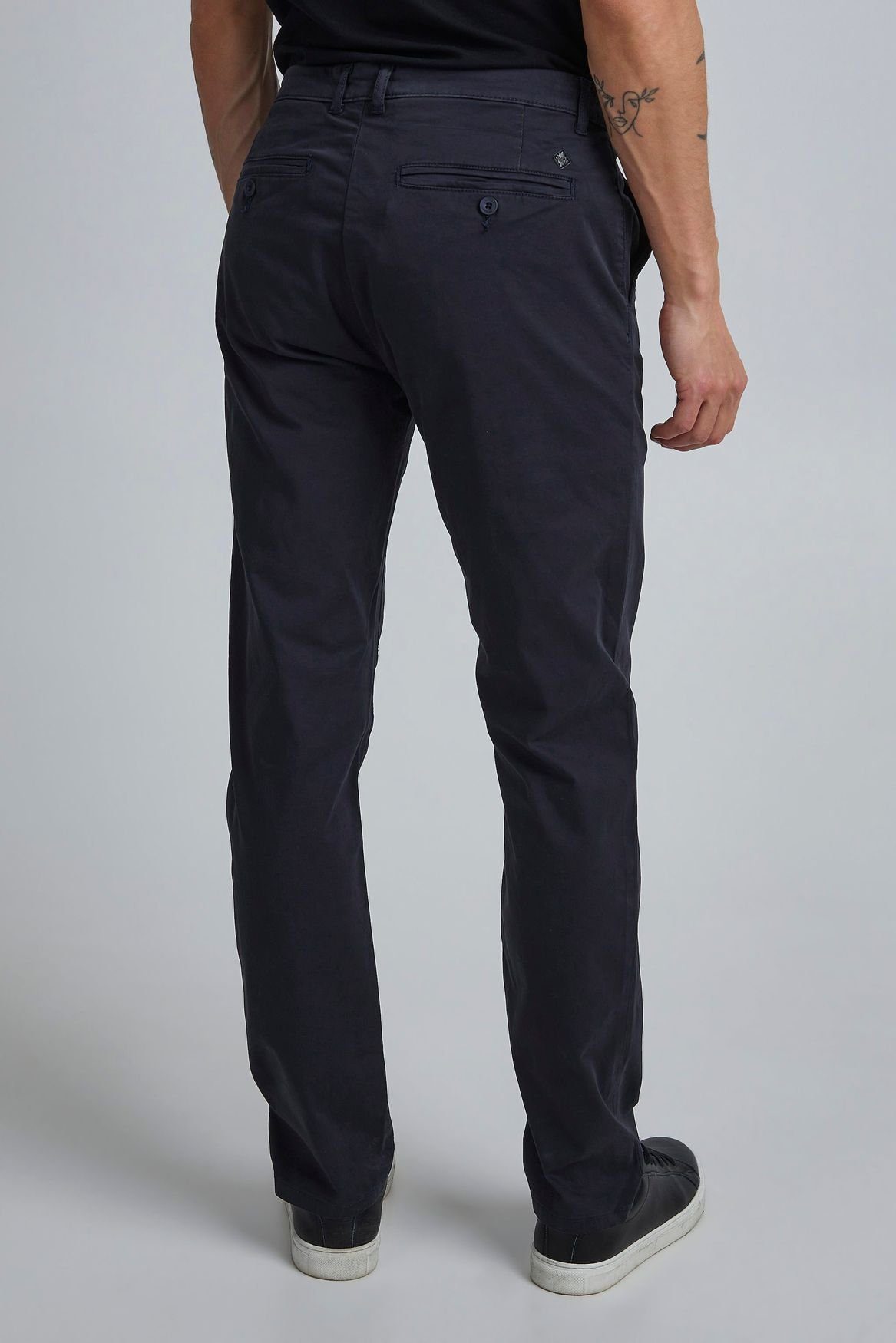 4239 Slim Casual in Hose Business Navy VIGGO Chino Chinohose Friday Fit Stoff Casual