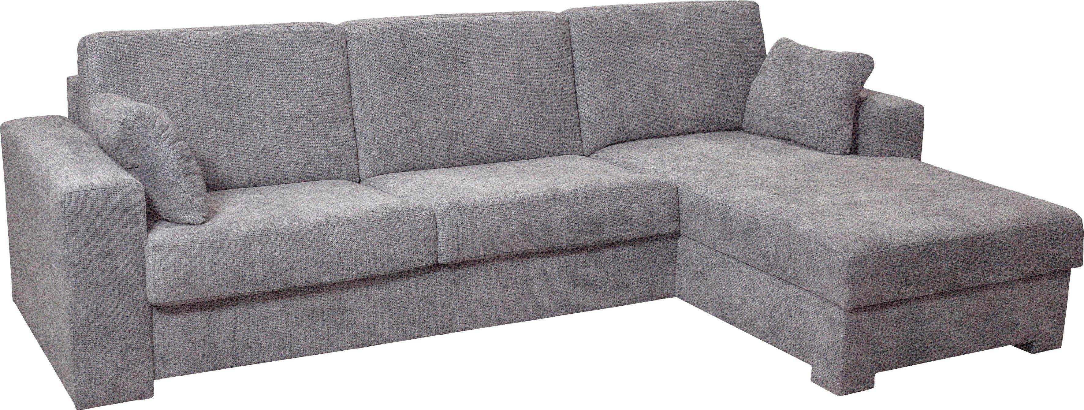 Home affaire Ecksofa Roma "M", mit cm 143x198 Dauerschlaffunktion, Unterfederung, Liegemaße ca