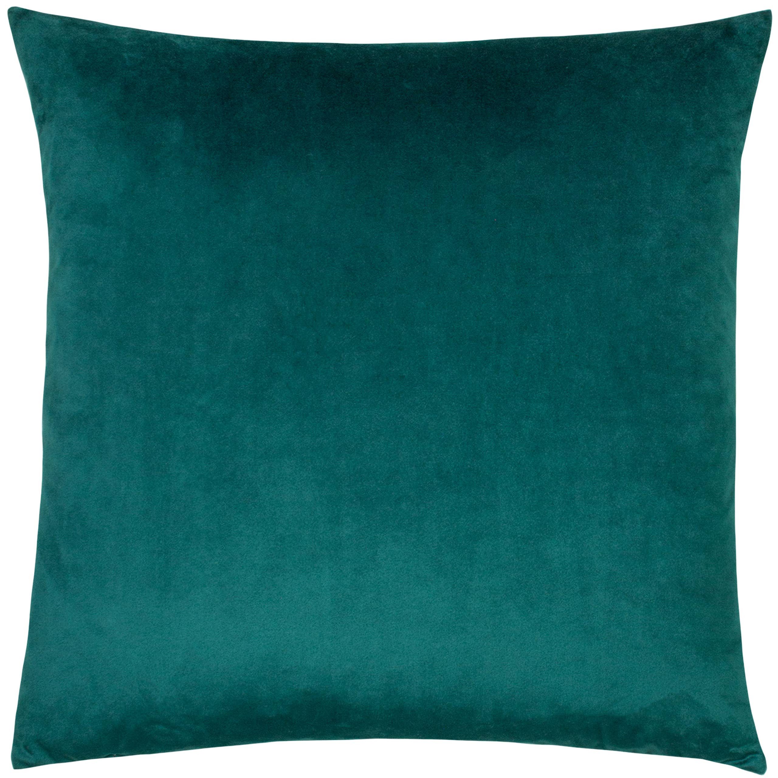 Riva Home Dekokissen Dekokissen Samt mit Füllung Japan Kranich „Kensho“ vintage 50x50 cm
