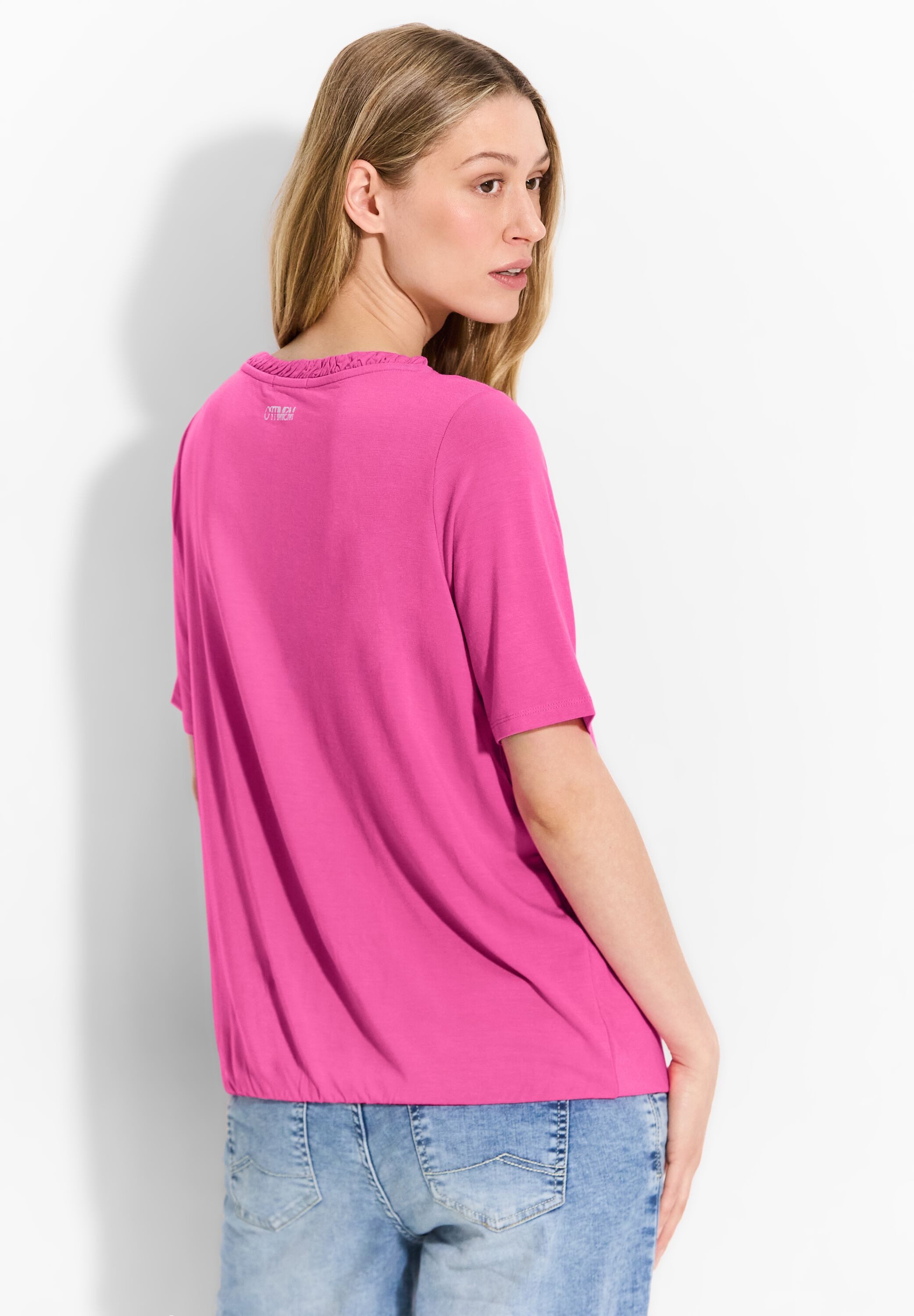 CECIL T-Shirt in Unifarbe