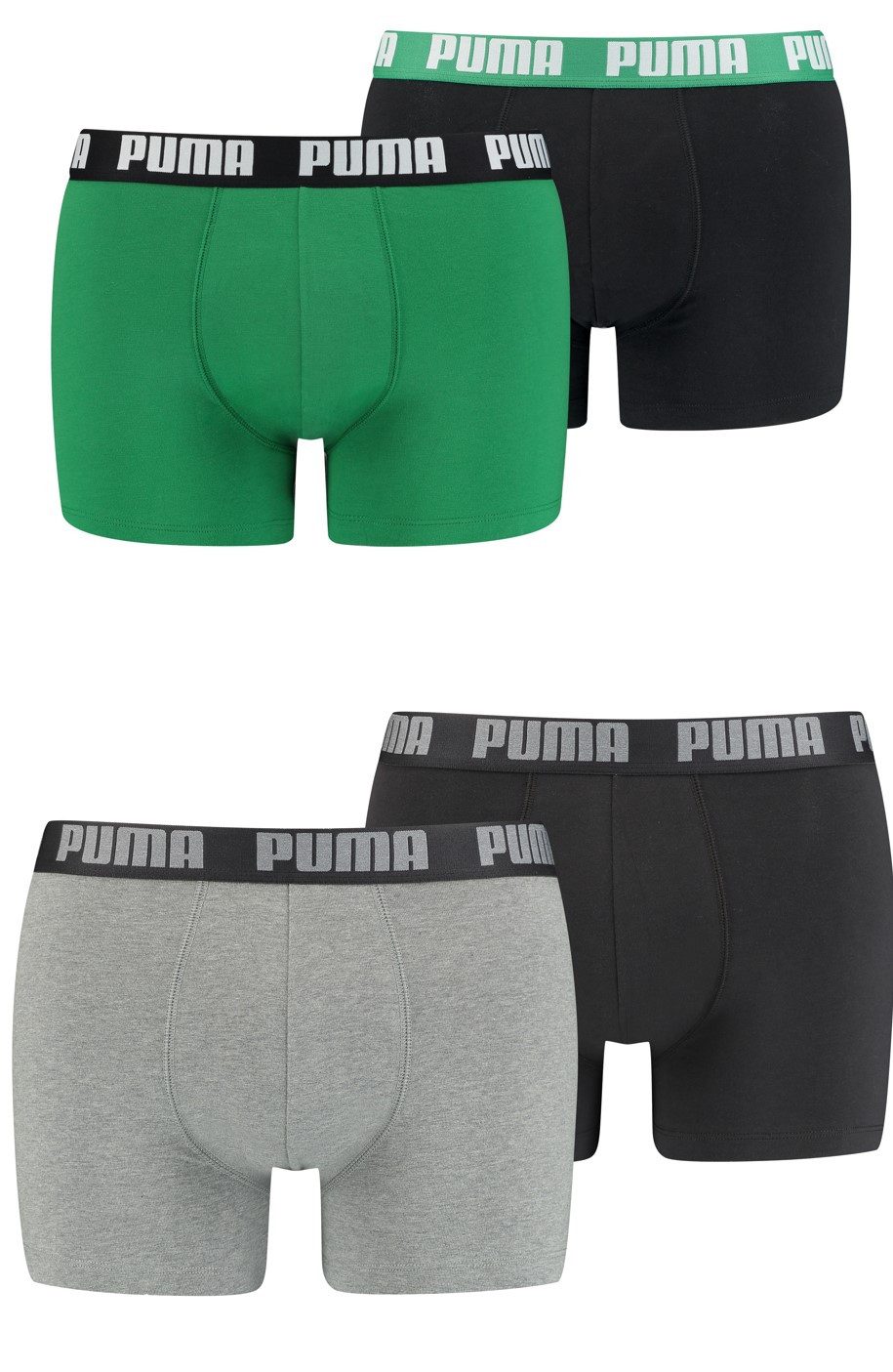 PUMA Boxershorts Puma Herren Boxershorts im 4er Pack (4-St., 4er Pack) günstig online kaufen