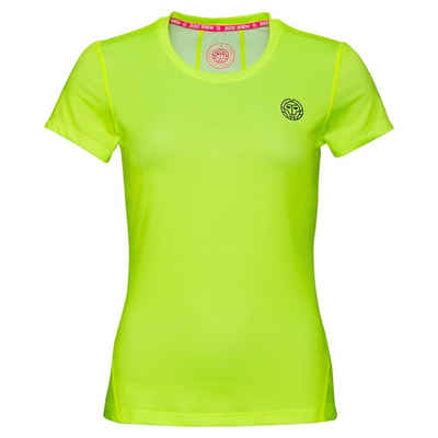 BIDI BADU Tennisshirt Calla Funktionsshirt für Mädchen in gelb