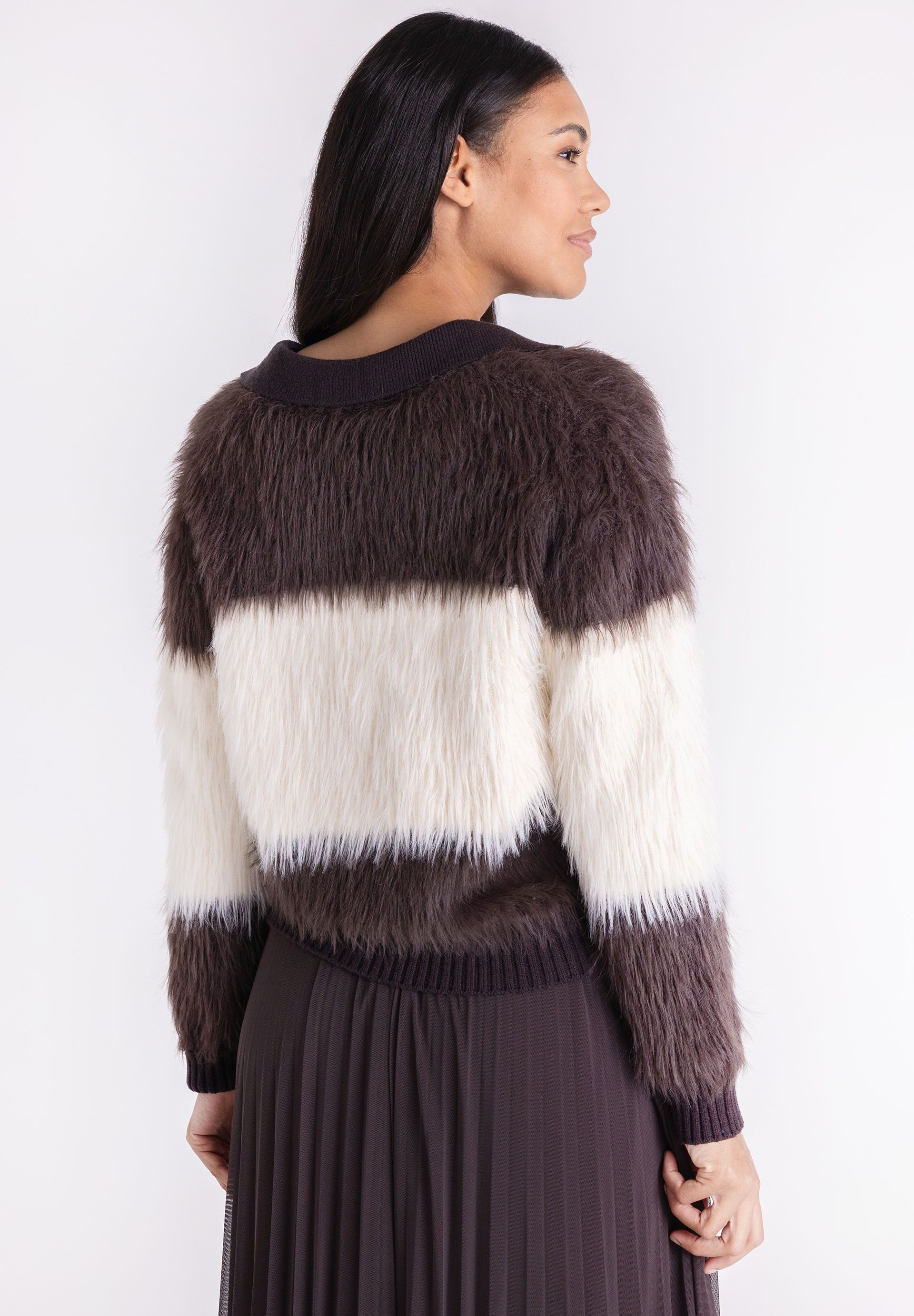 TUZZI Strickpullover mit Rippbündchen