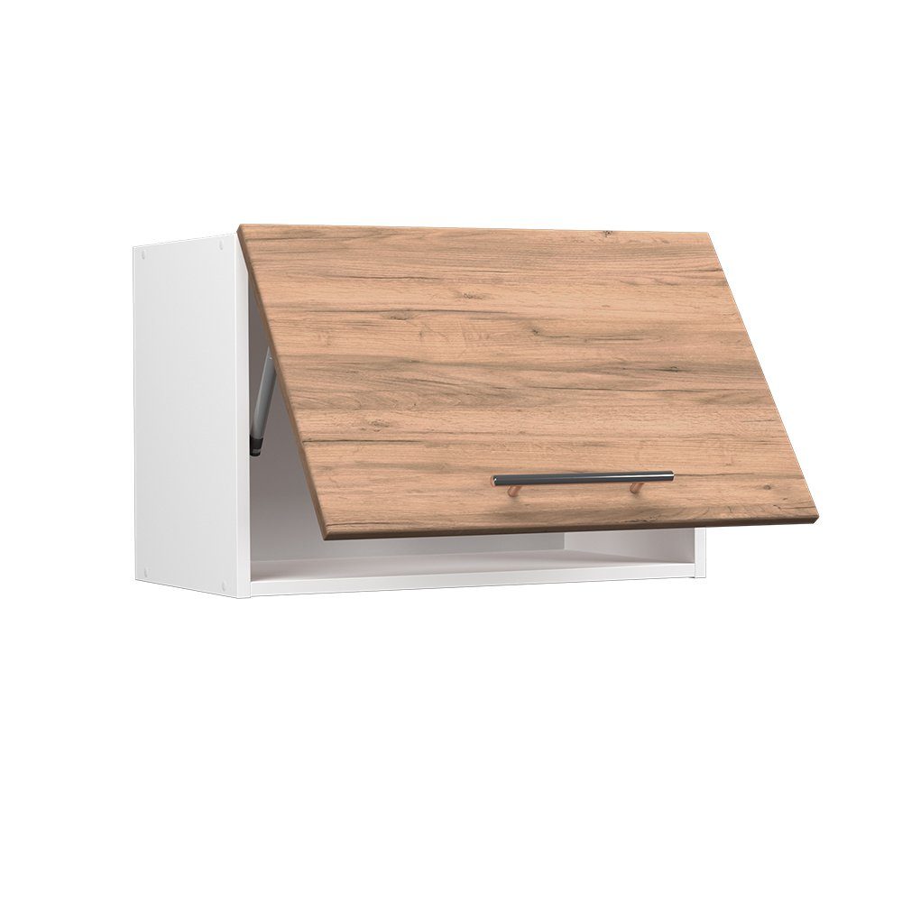 Vicco Hängeschrank Fame-Line, Goldkraft Eiche/Weiß, 60 cm Flach (1-St)