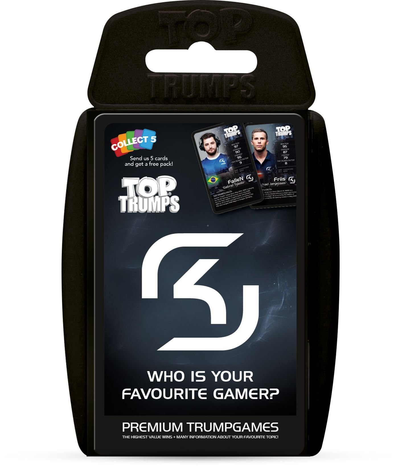 Winning Moves Spiel Winning Moves - Top Trumps - SK Gaming