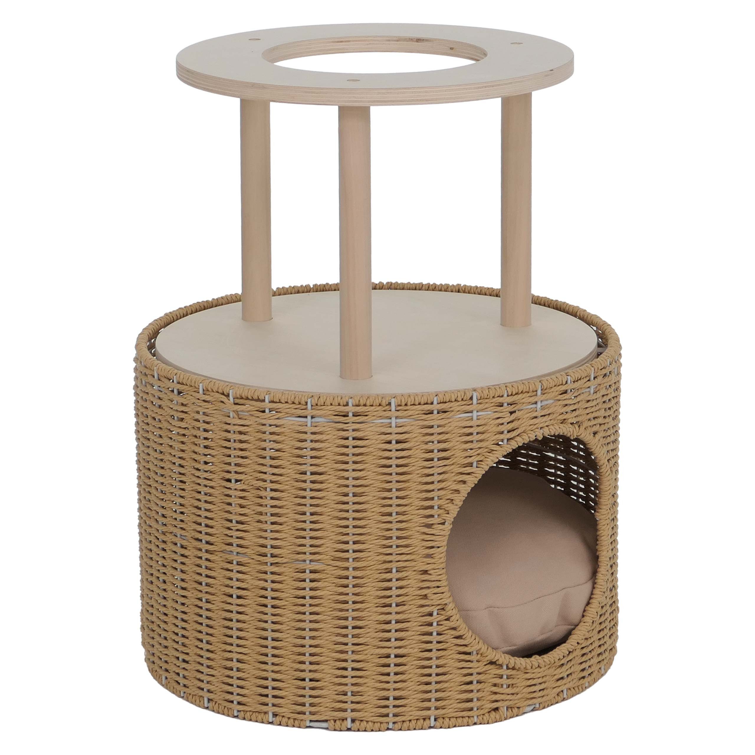 MCW Tierbett MCW-Q59, Mit geschützter Höhle und Aussichtsplattform