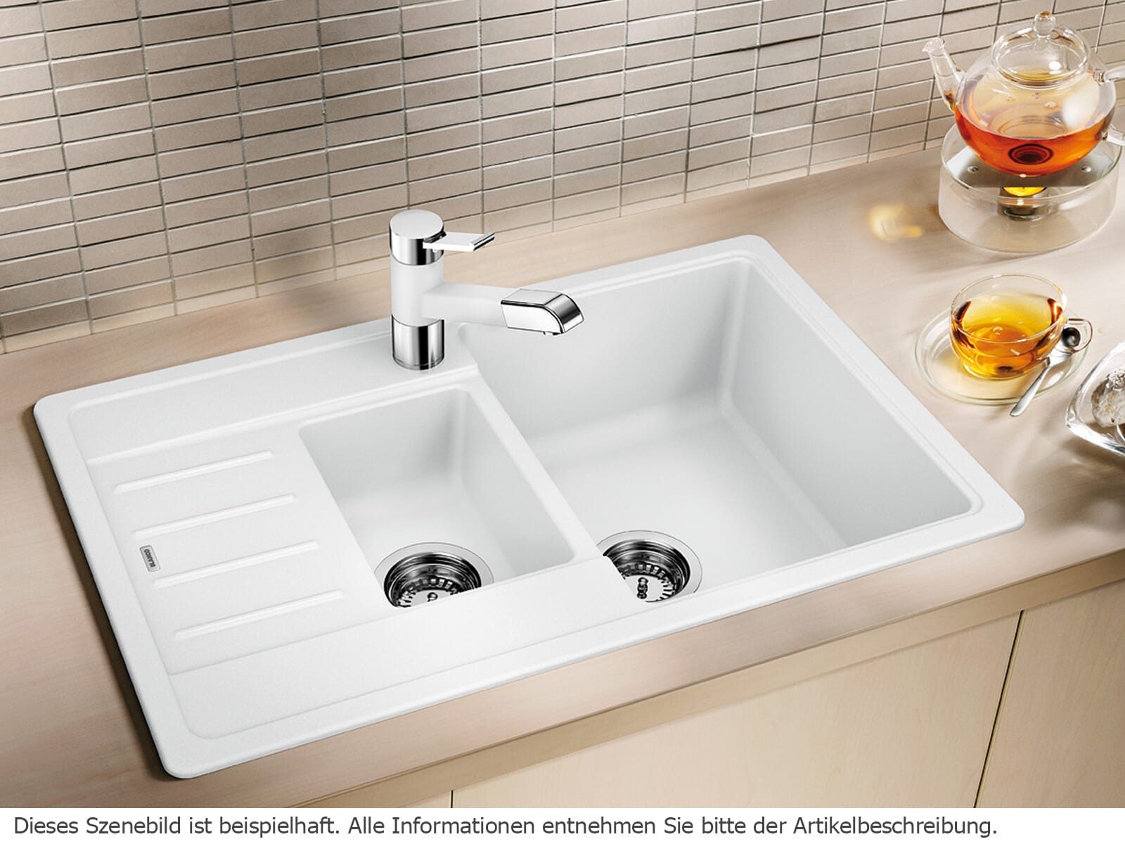 Blanco Granitspüle, rechteckig, 78/50 cm, (1 St)