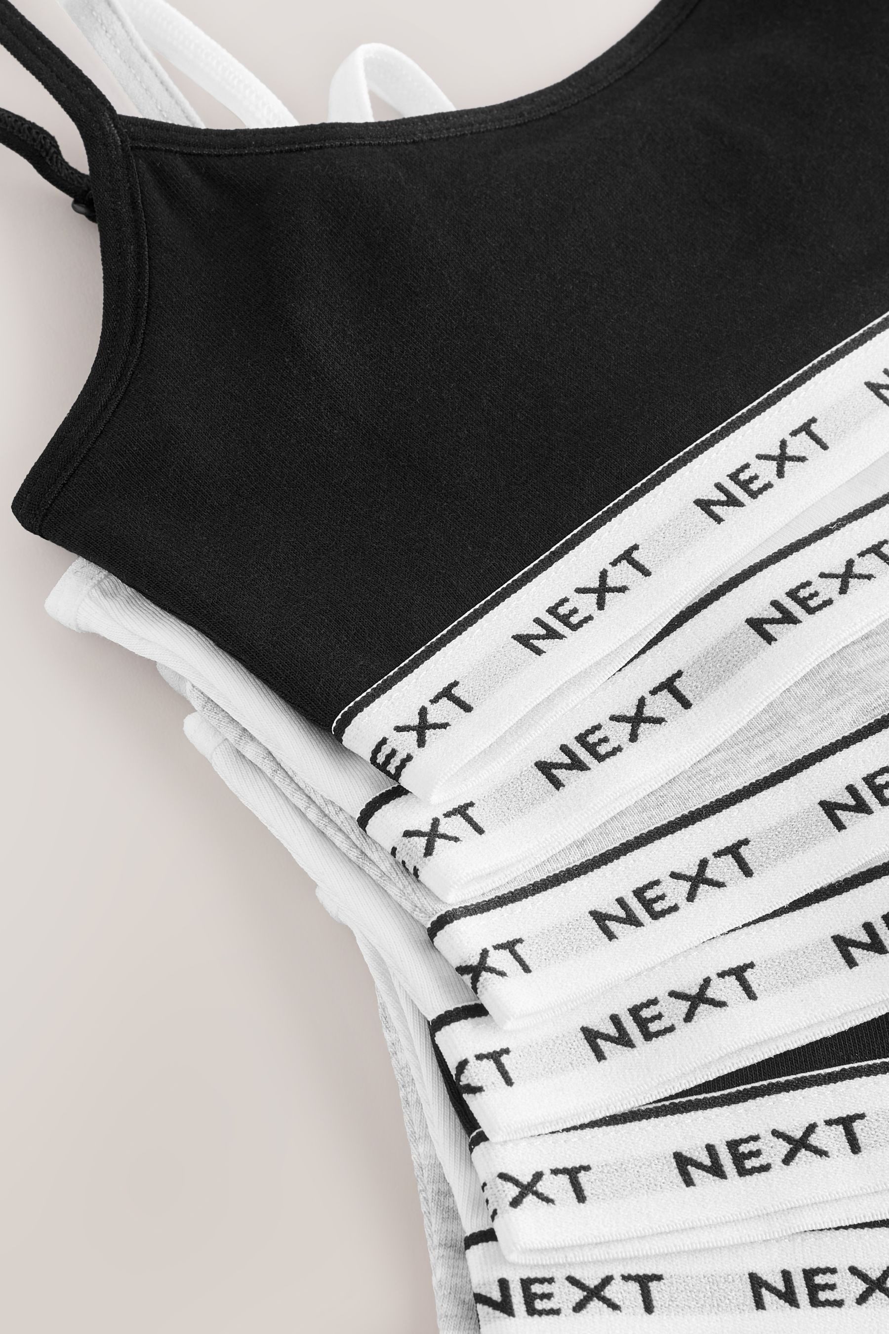 Next Crop-Top Kurze-Trägertops, 7er-Pack (7-tlg)