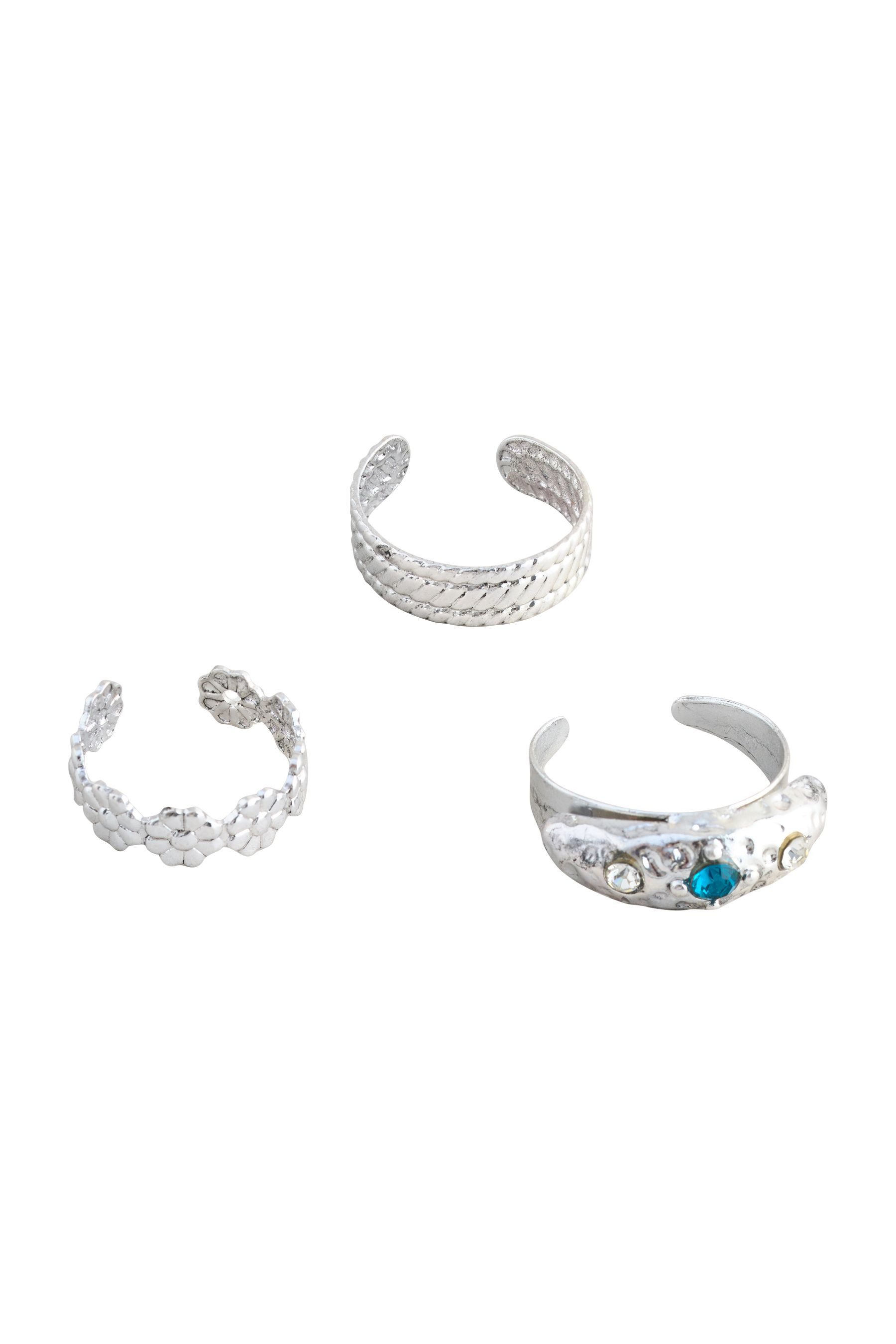 Next Fingerring 3er-Pack Zehenringe, Boho (1-tlg)