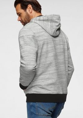 Man's World Kapuzensweatshirt kontrastfarbene Details