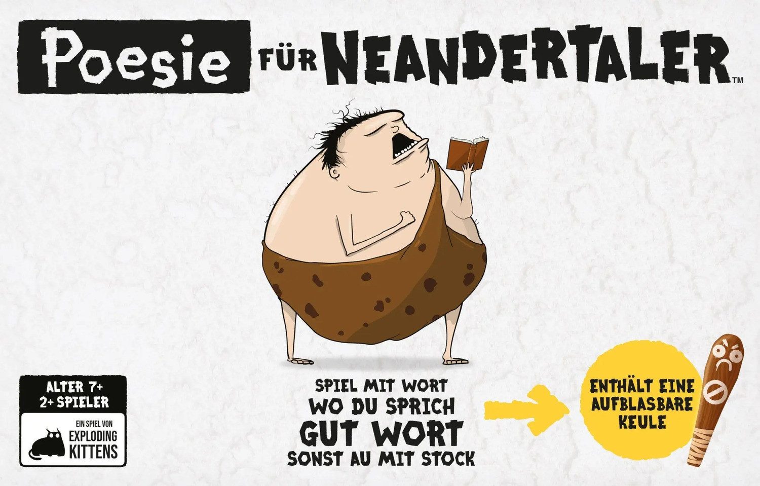 Spiel Poesie für Neandertaler
