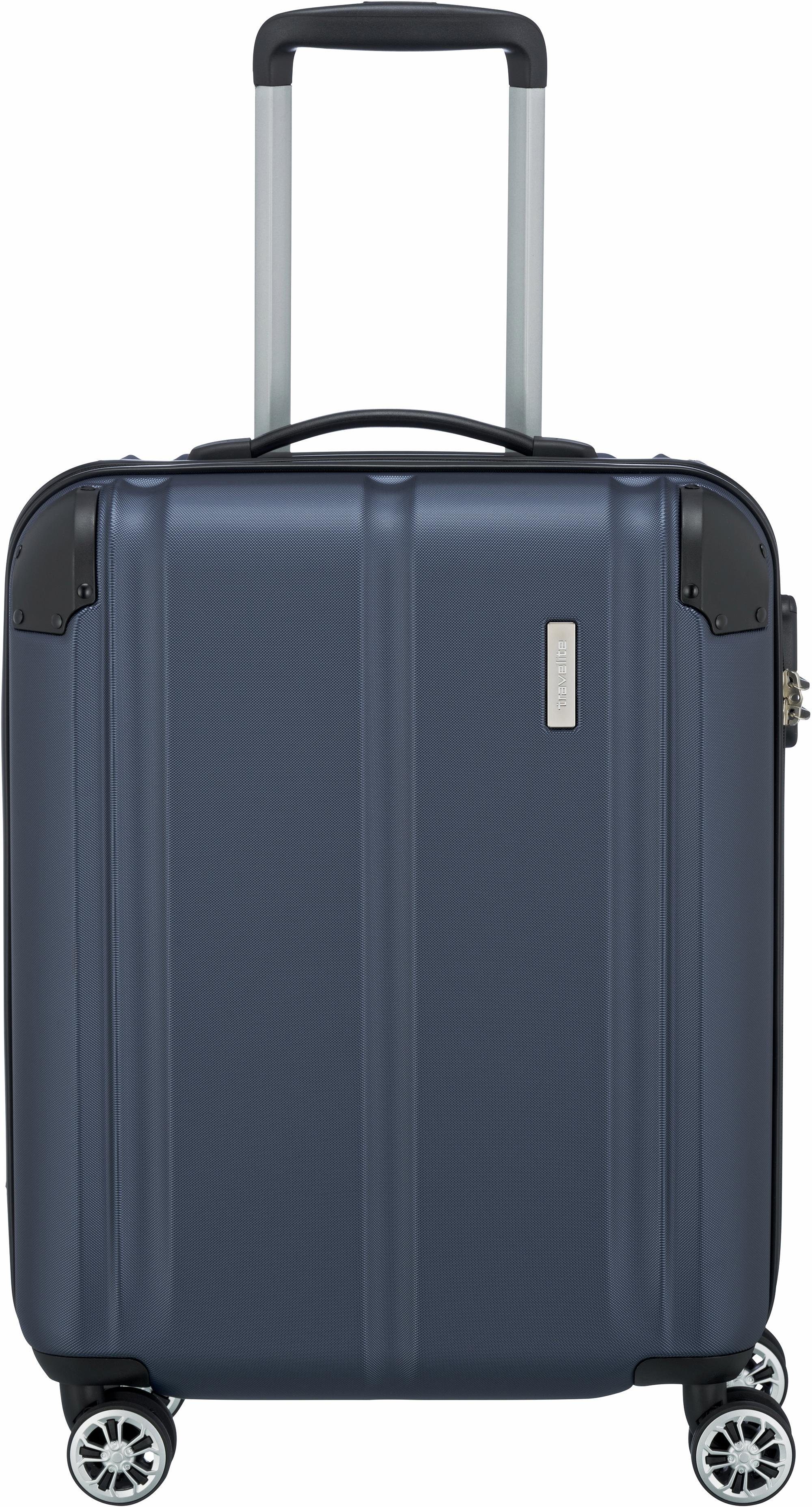 marine Rollen 55cm, City, Hartschalen-Trolley 4 travelite