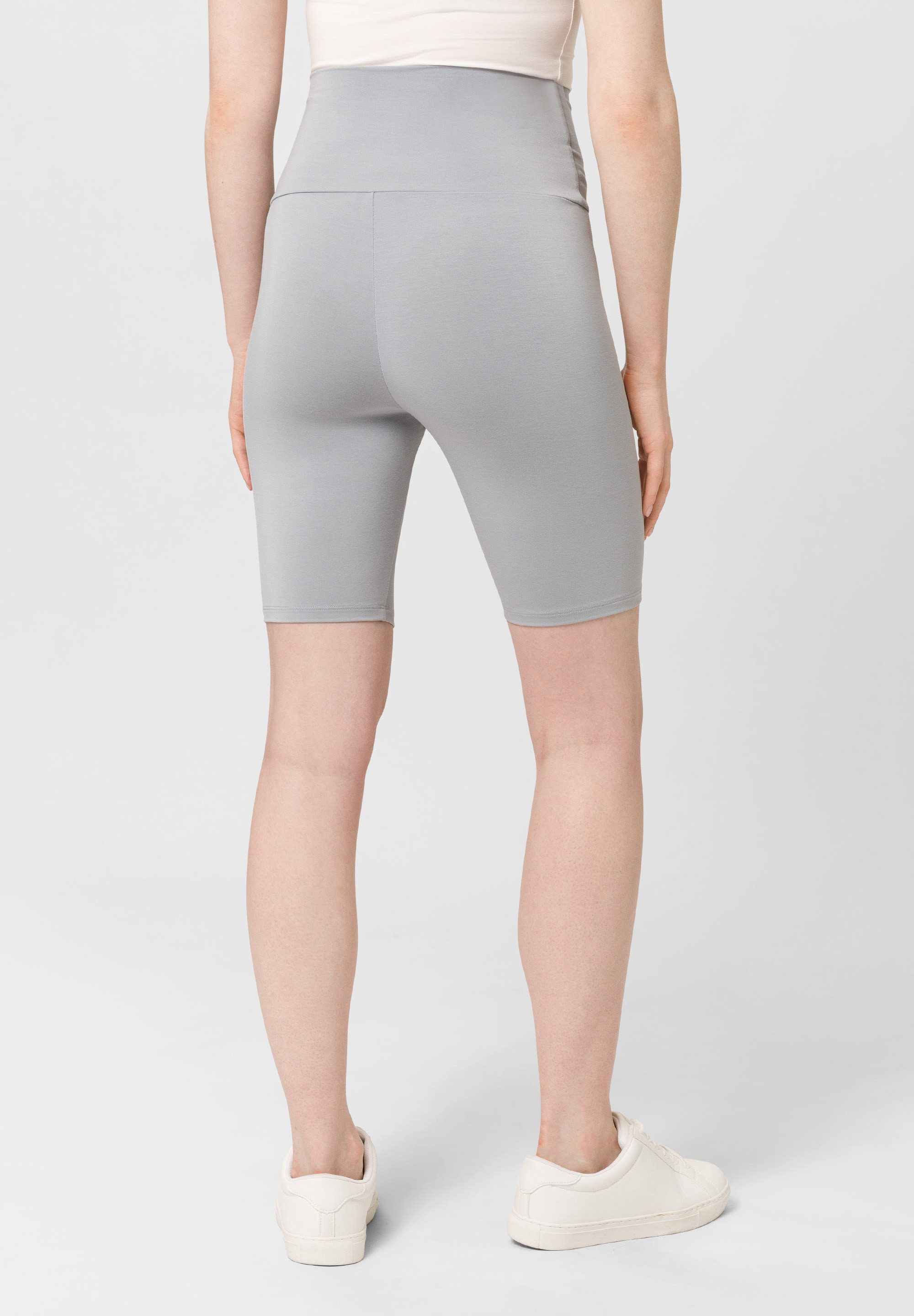 Les Lunes Shorts LUNA Short Leggings stützende, superweiche Bambusviskose, breiter dehnbarer Taillenbund