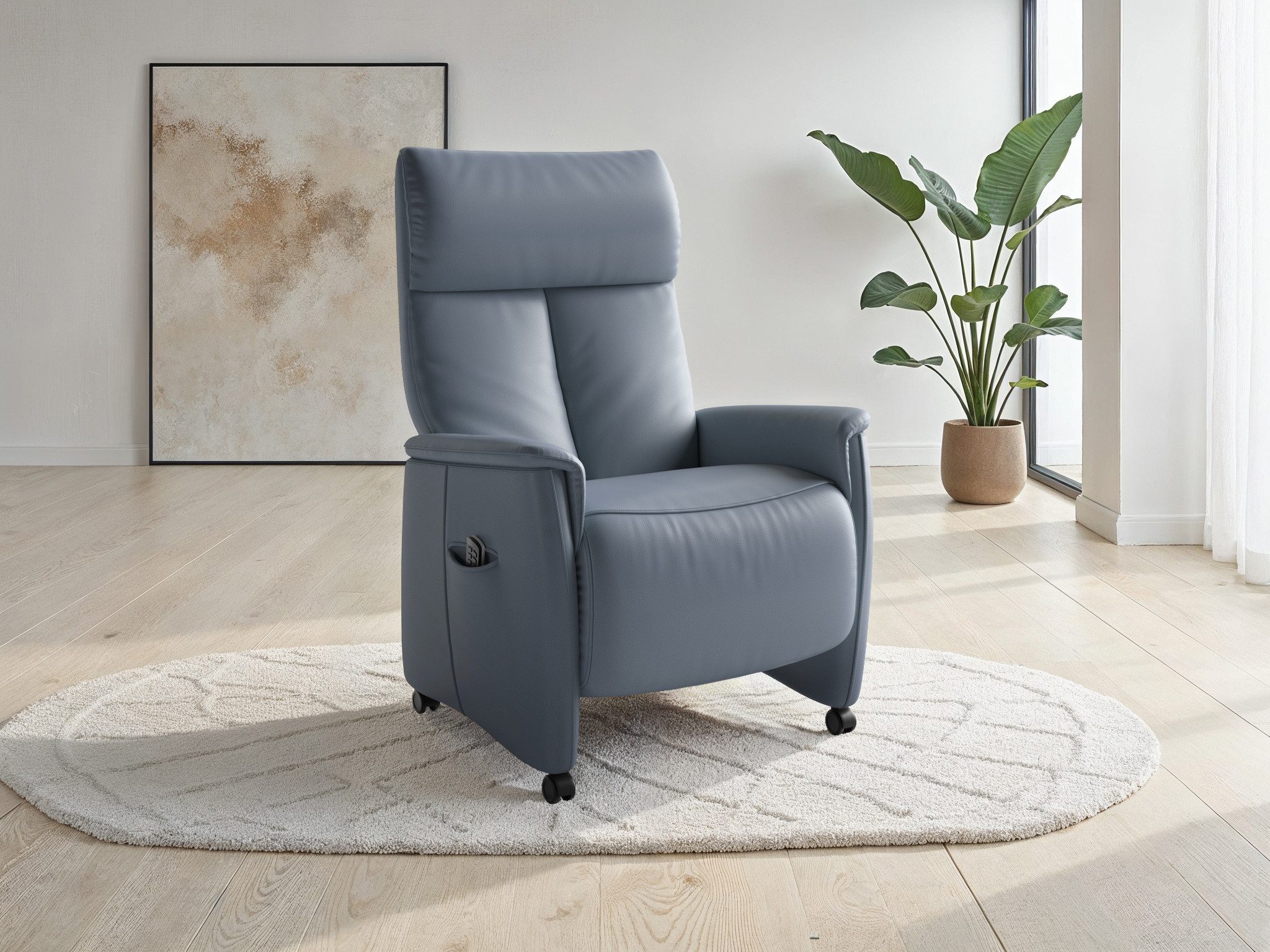 sit&more TV-Sessel Cremona Comfort Plus, bis 200 Kg belastbar, mit Herz-Waage Funktion