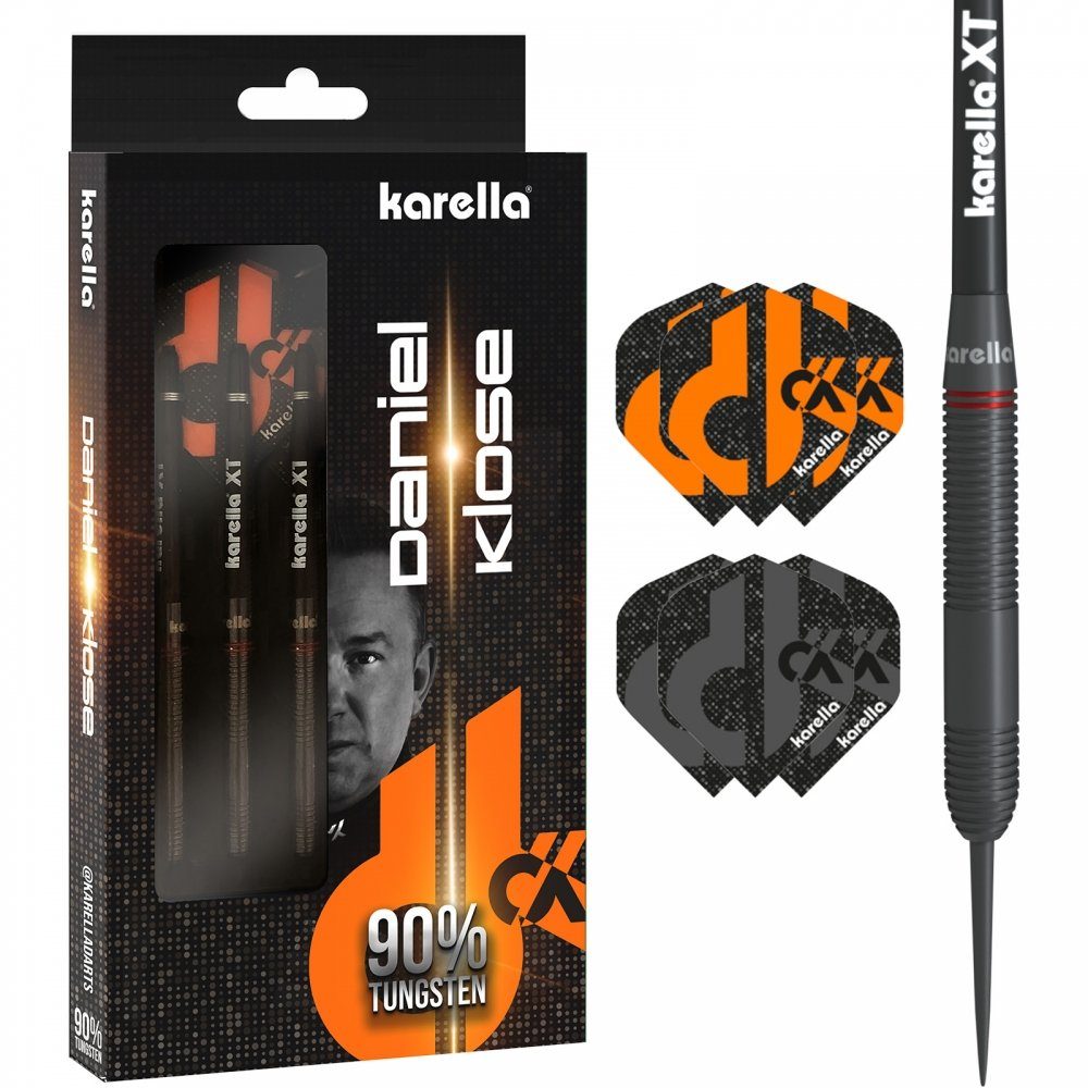 Karella Dartpfeil Steeldart Daniel Klose, 90% Tungsten, - 20g