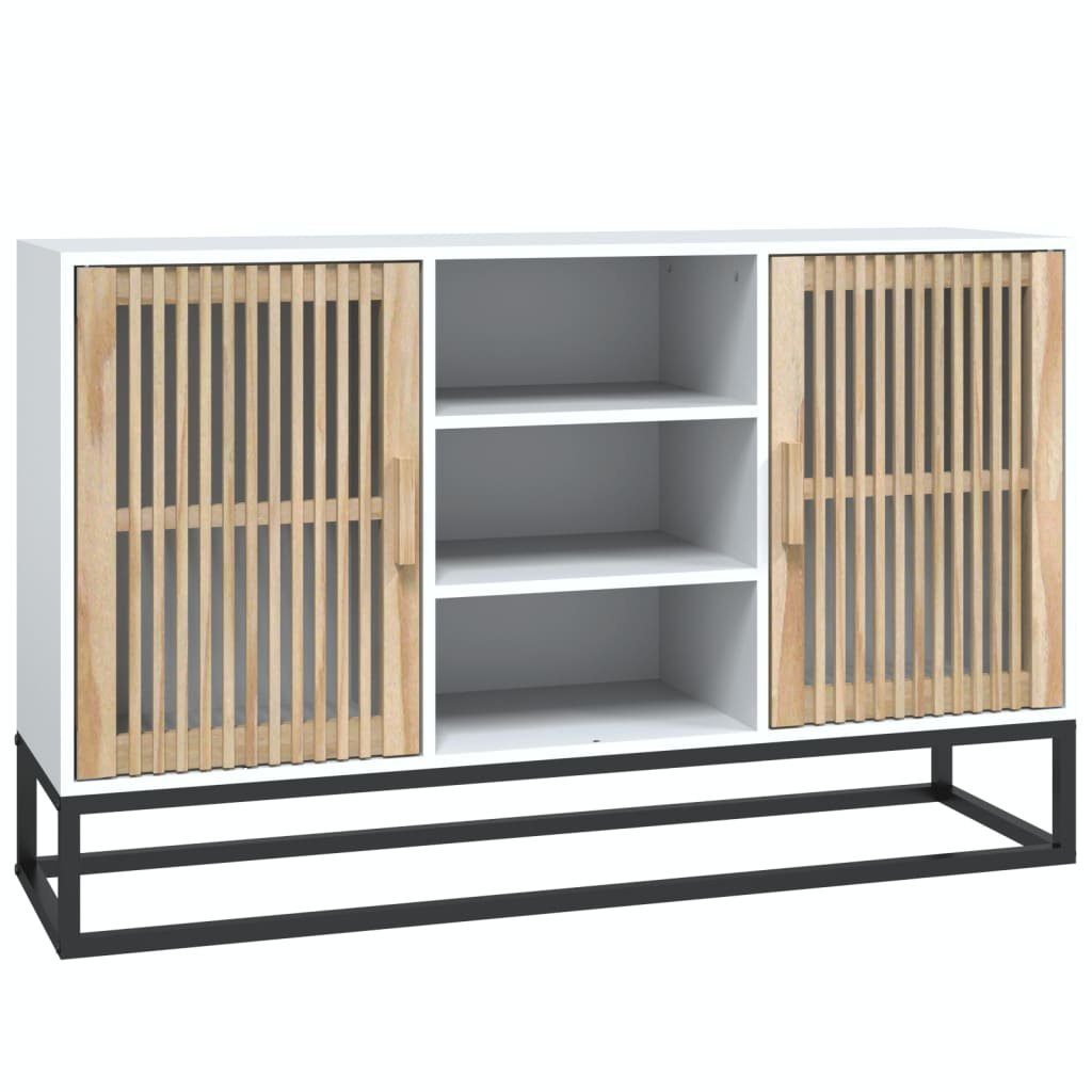 vidaXL Sideboard 105x30x65 cm Sideboard Weiß 105x30x65 cm Spanplatte Kommode