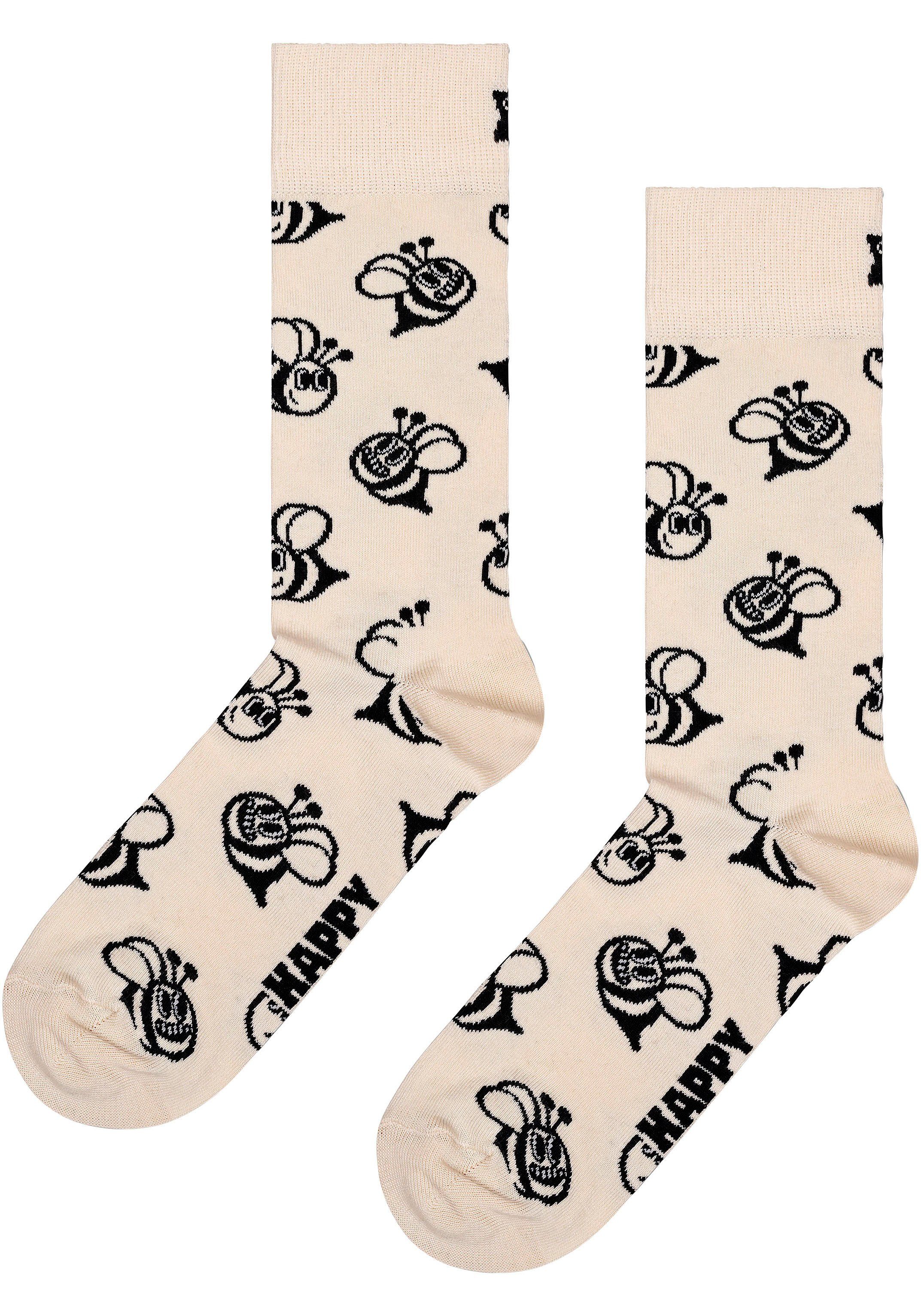 Socks Bee Socken & Snail Happy Socks (2-Paar)