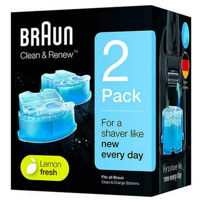 Braun Epilierer Clean & Renew Reinigungskartusche CCR 2 (2er-Pack) (Retail)