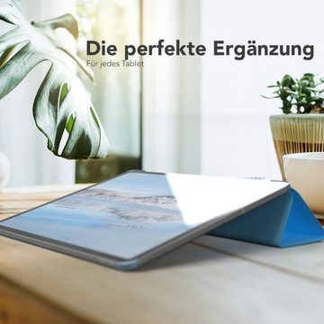 EAZY CASE Tablet-Hülle Smart Case für iPad Pro 12,9" 3./ 4./ 5./ 6. Gen. 12,9 Zoll, Klapphülle mit Standfunktion Tablet Hülle Book Case kratzfest Hellblau