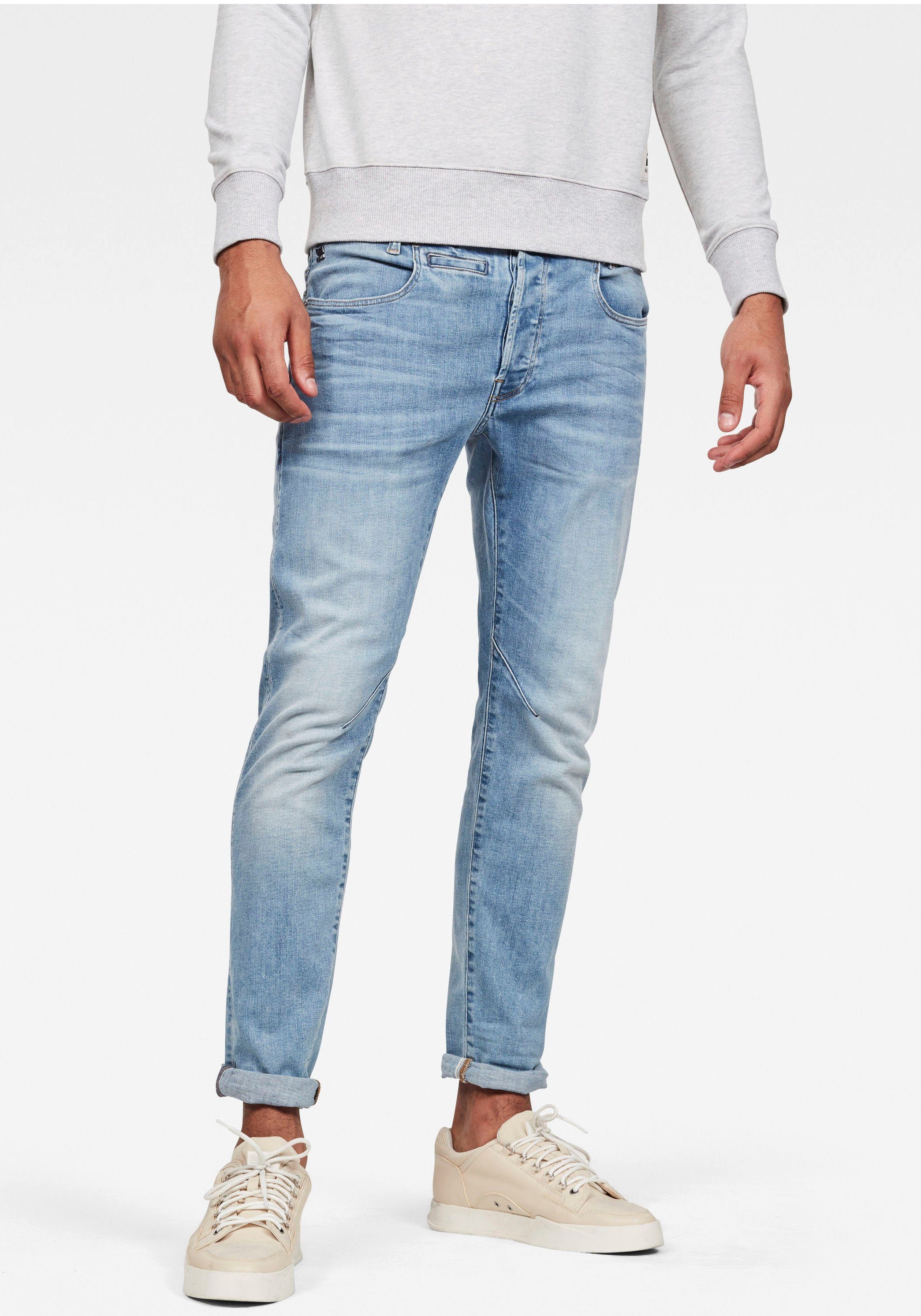 G-Star RAW Slim-fit-Jeans light-blue 3D D-Staq Fit Slim