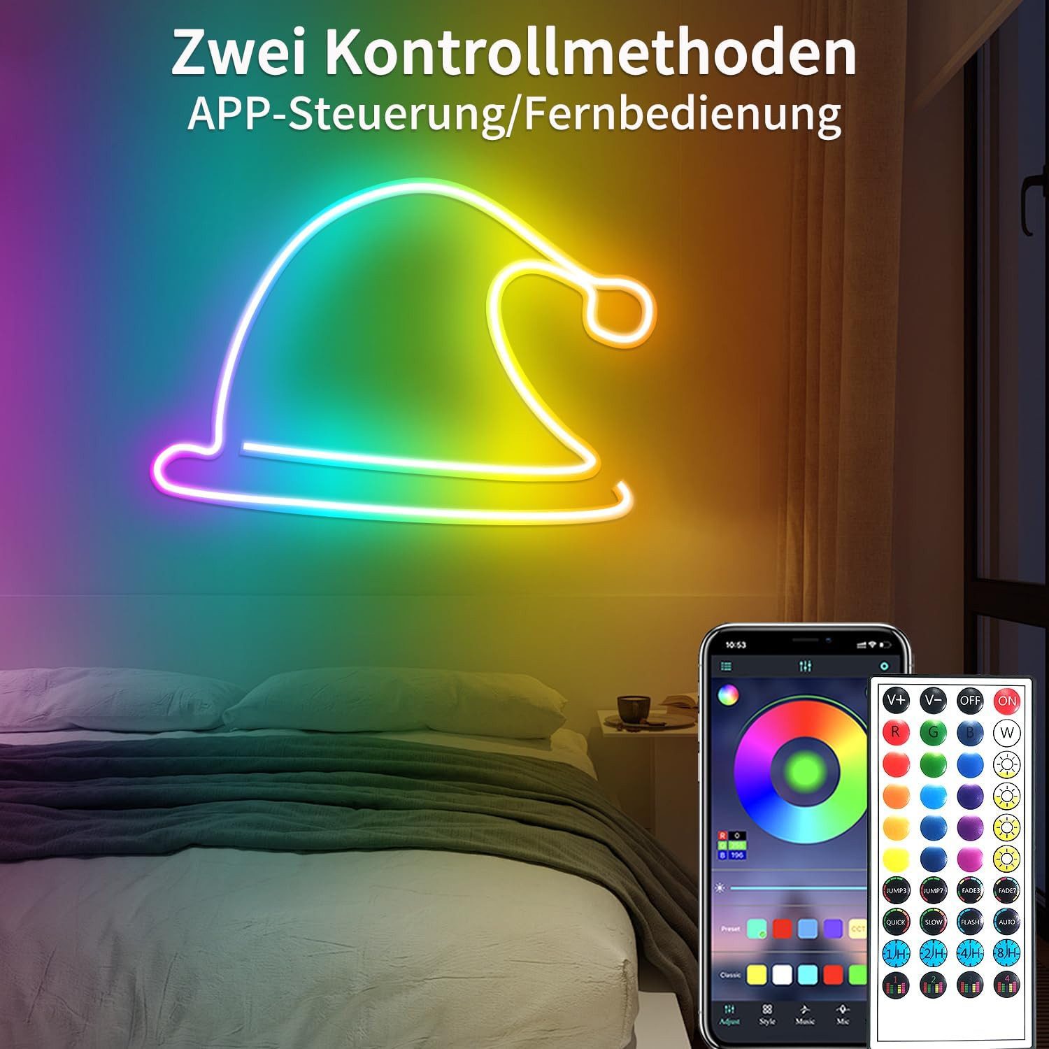 BlingBin LED-Lichterkette Neon Led strip RGB günstig online kaufen