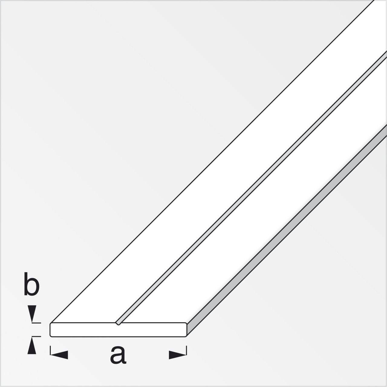alfer Profil alfer Flachprofil Aluminium roh günstig online kaufen
