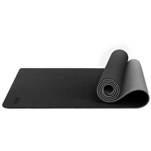 BALOU Gymnastikmatte Yogamatte mit Tragegurt, 183 x 65 x 0,6 cm (1 x Yogamatte inkl. Schulter-Tragegurt)