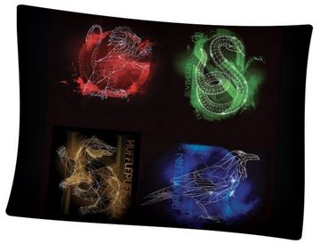 Bettwäsche Harry Potter - Hogwarts - Bettwäsche-Set, Wendemotiv, 135x200 & 80x80, Harry Potter, Baumwolle, 100% Baumwolle