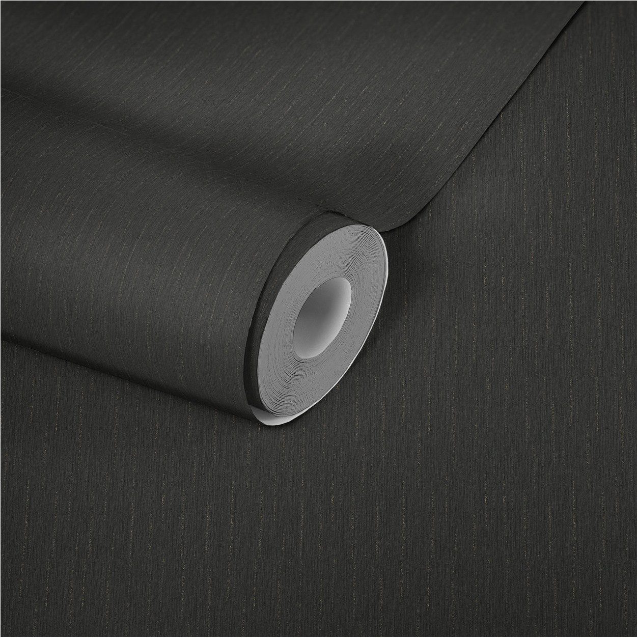 A.S. Création Vinyltapete, Versace Home Unitapete Schwarz 343273 Luxus Vlies Designertapete
