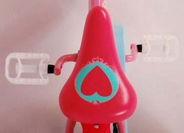 Kinderfahrrad Disney Princess Kinderfahrrad - Mädchen - 10 Zoll - Rosa - Fester Gang