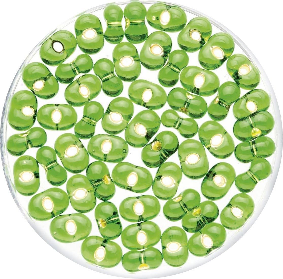Thumbnail - Glorex Bastelperlen Glorex Farfalle Silbereinzug 6,5 mm 17 g