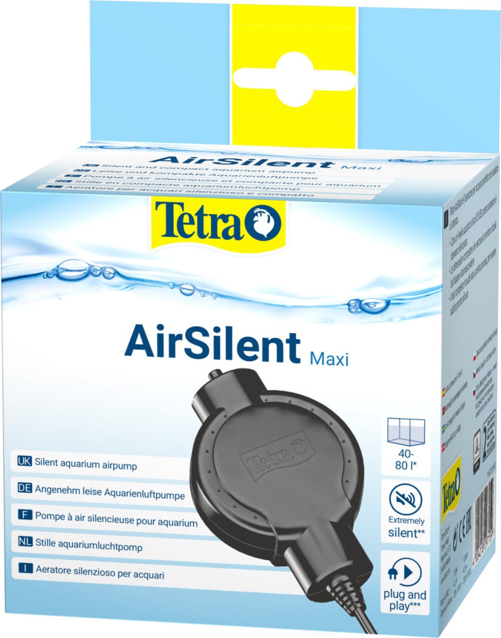 Tetra Aquariumfilter Tetra Aquariumluftpumpe AirSilent Maxi